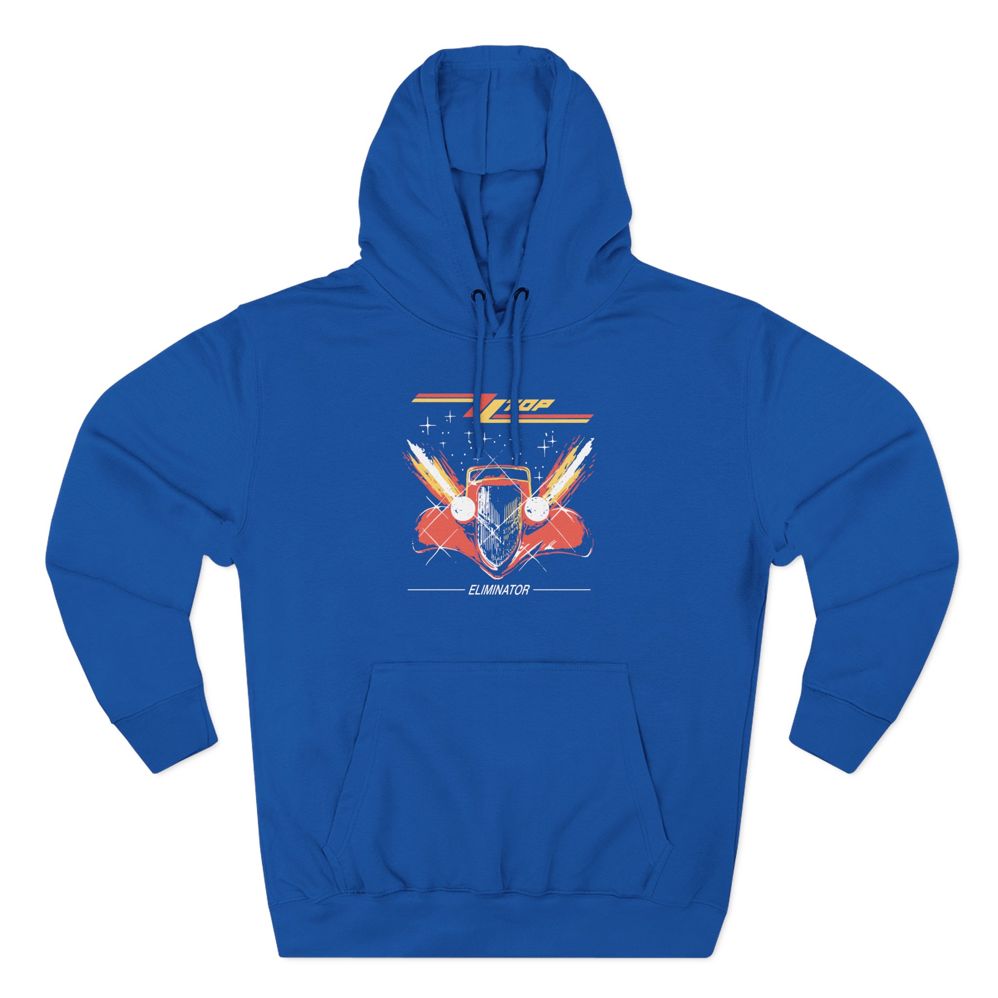 ZZ Top Eliminator Illustrated Three-Panel Fleece Hoodie