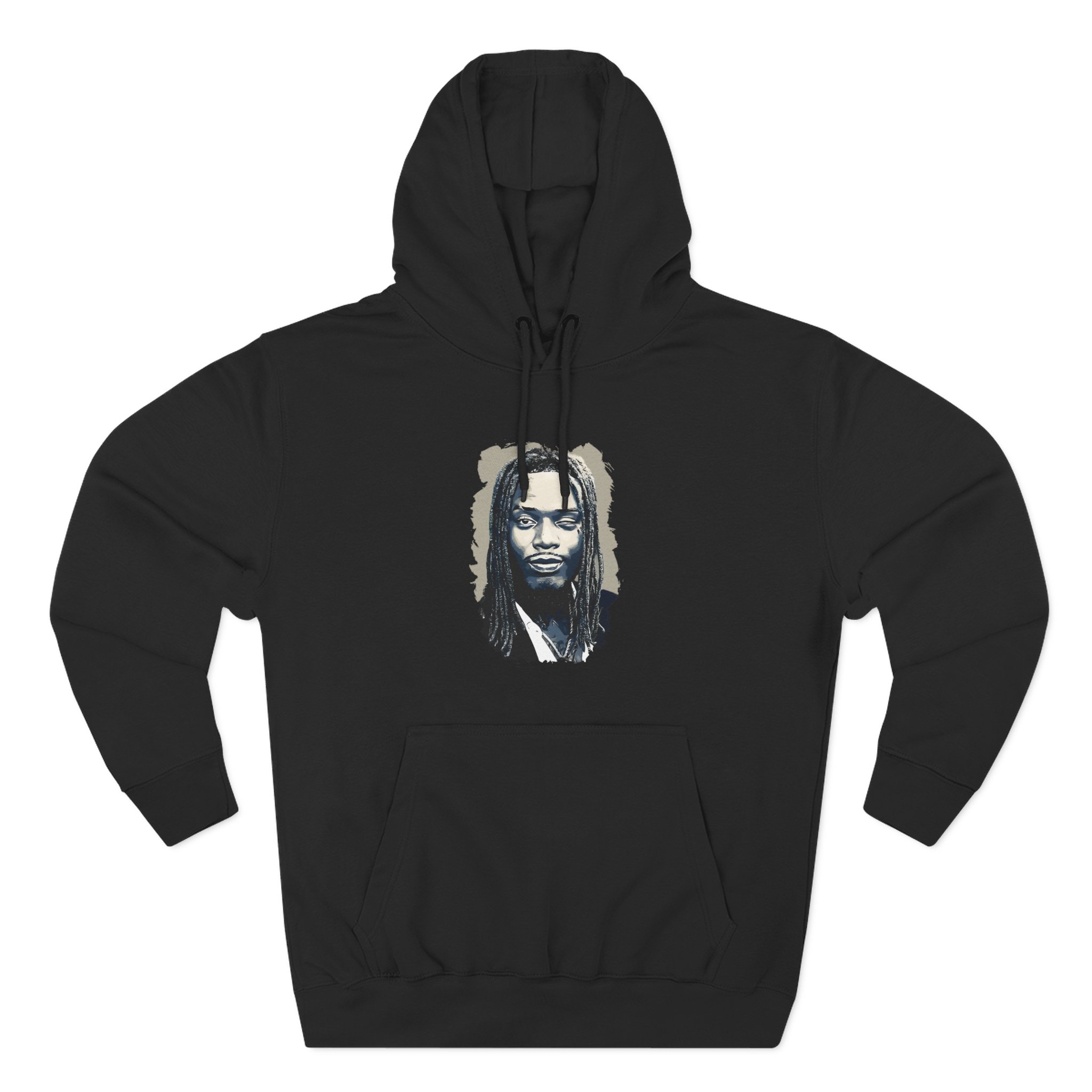 Fetty Wap Three-Panel Fleece Hoodie