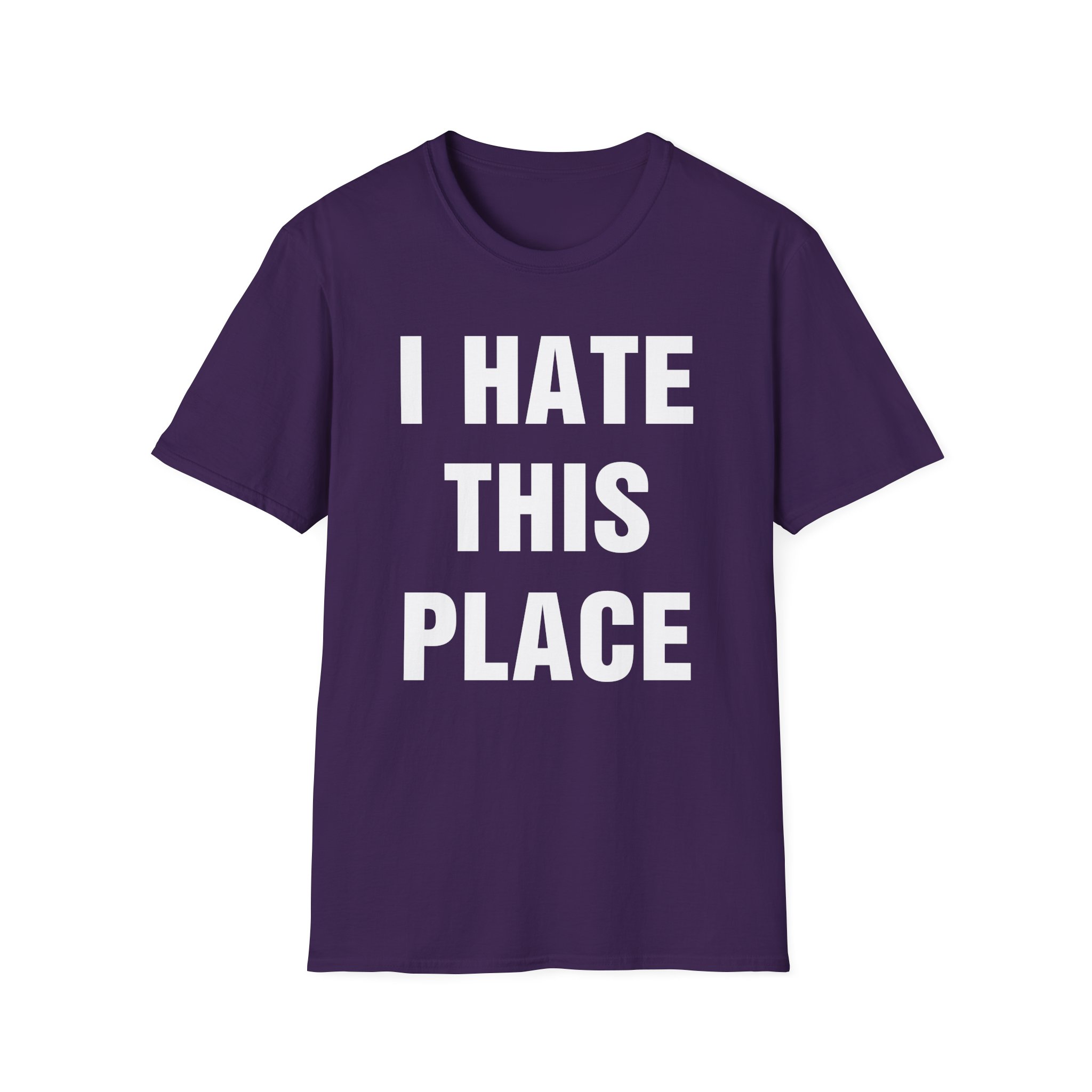 Hot Water Music I Hate This Place Unisex Softstyle T-Shirt