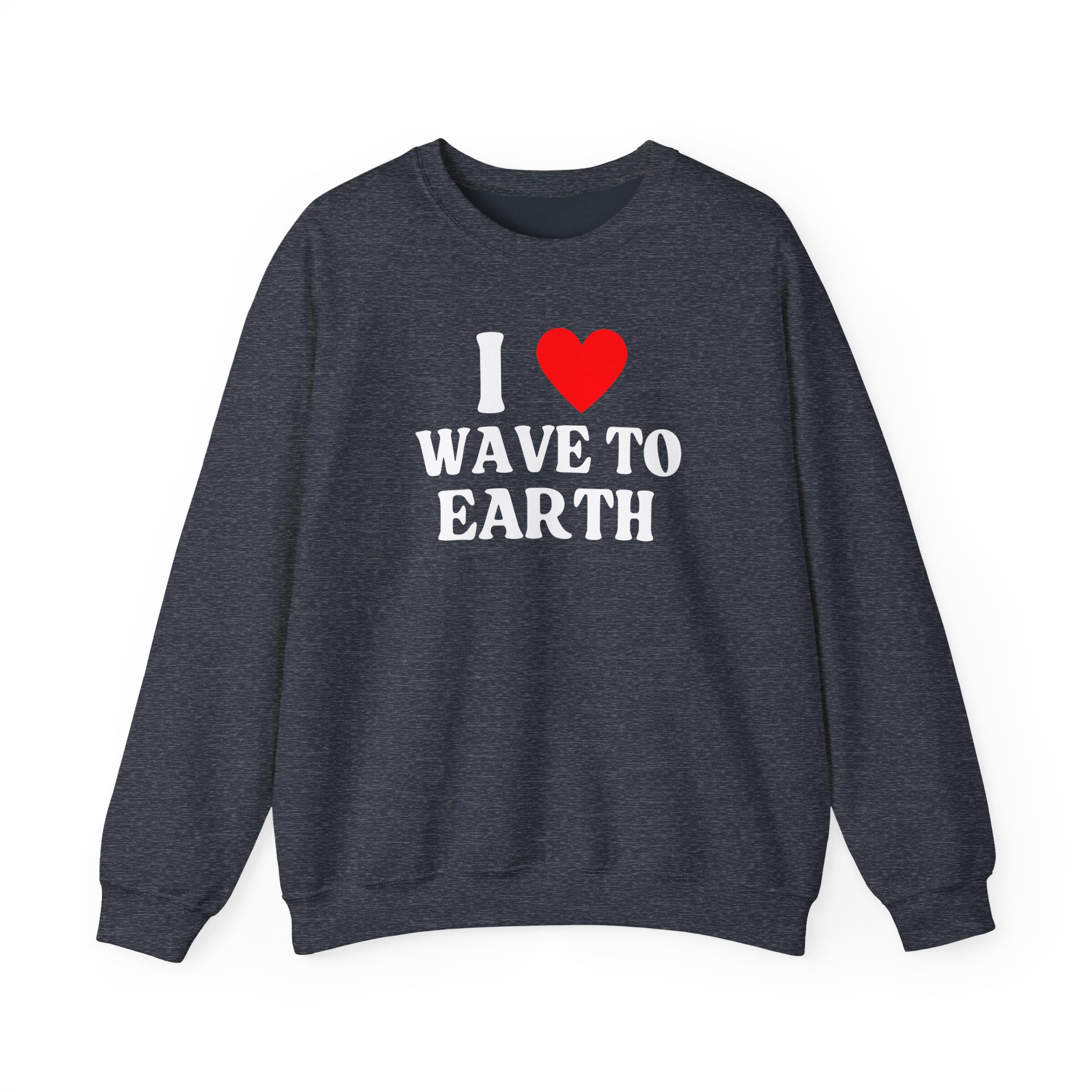 I Love Wave to Earth Unisex Heavy Blendâ„¢ Crewneck Sweatshirt