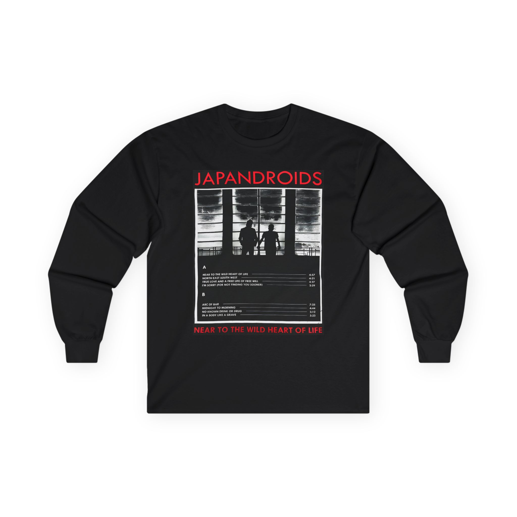 Japandroids Near to the Wild Heart of Life Unisex Ultra Cotton Long Sleeve Tee