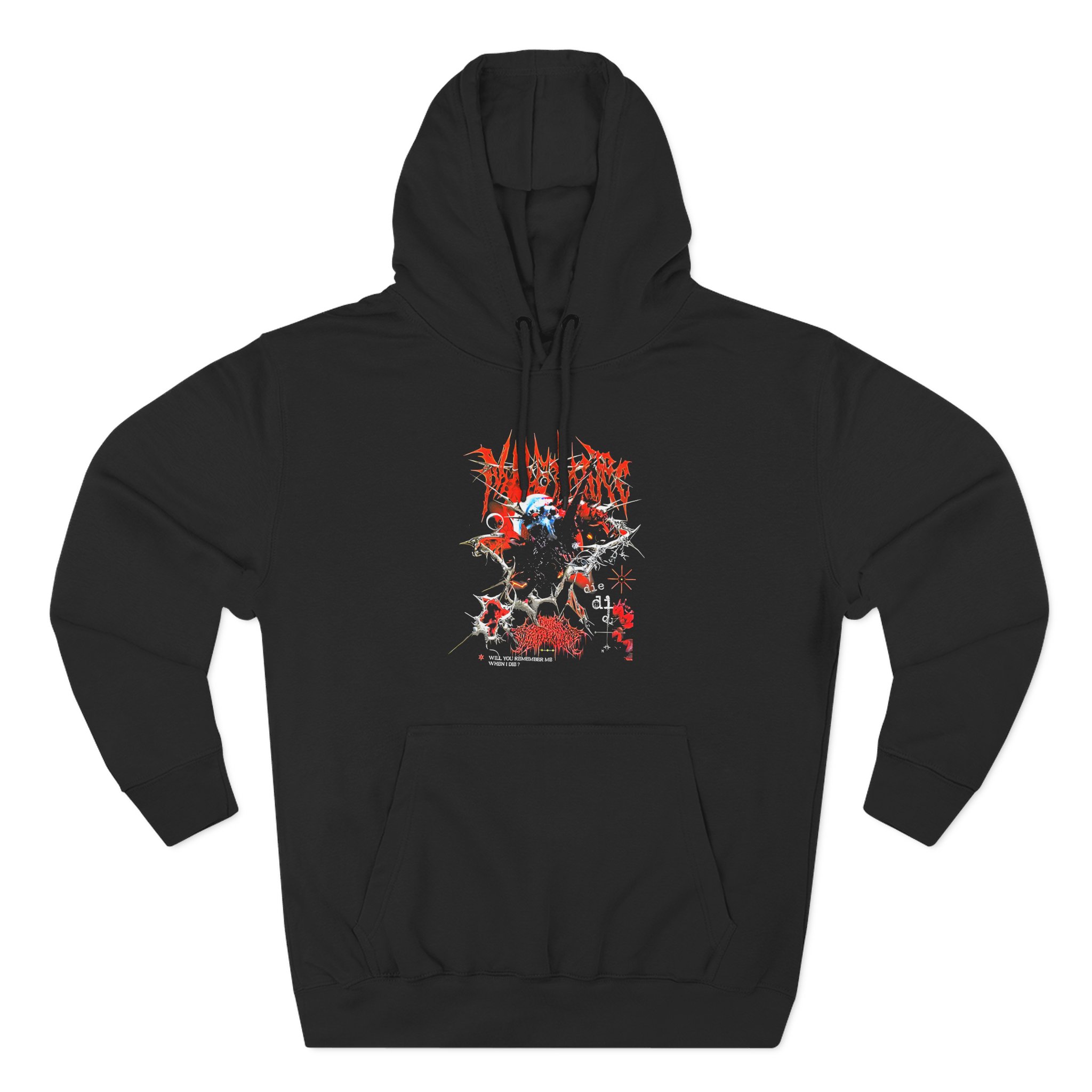 Within Destruction Nightmare Three-Panel Fleece Hoodie