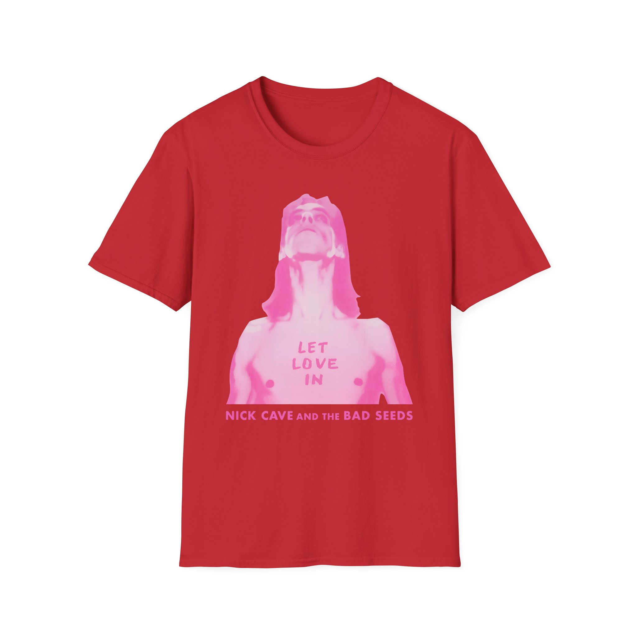 Nick Cave Let Love in Unisex Softstyle T-Shirt