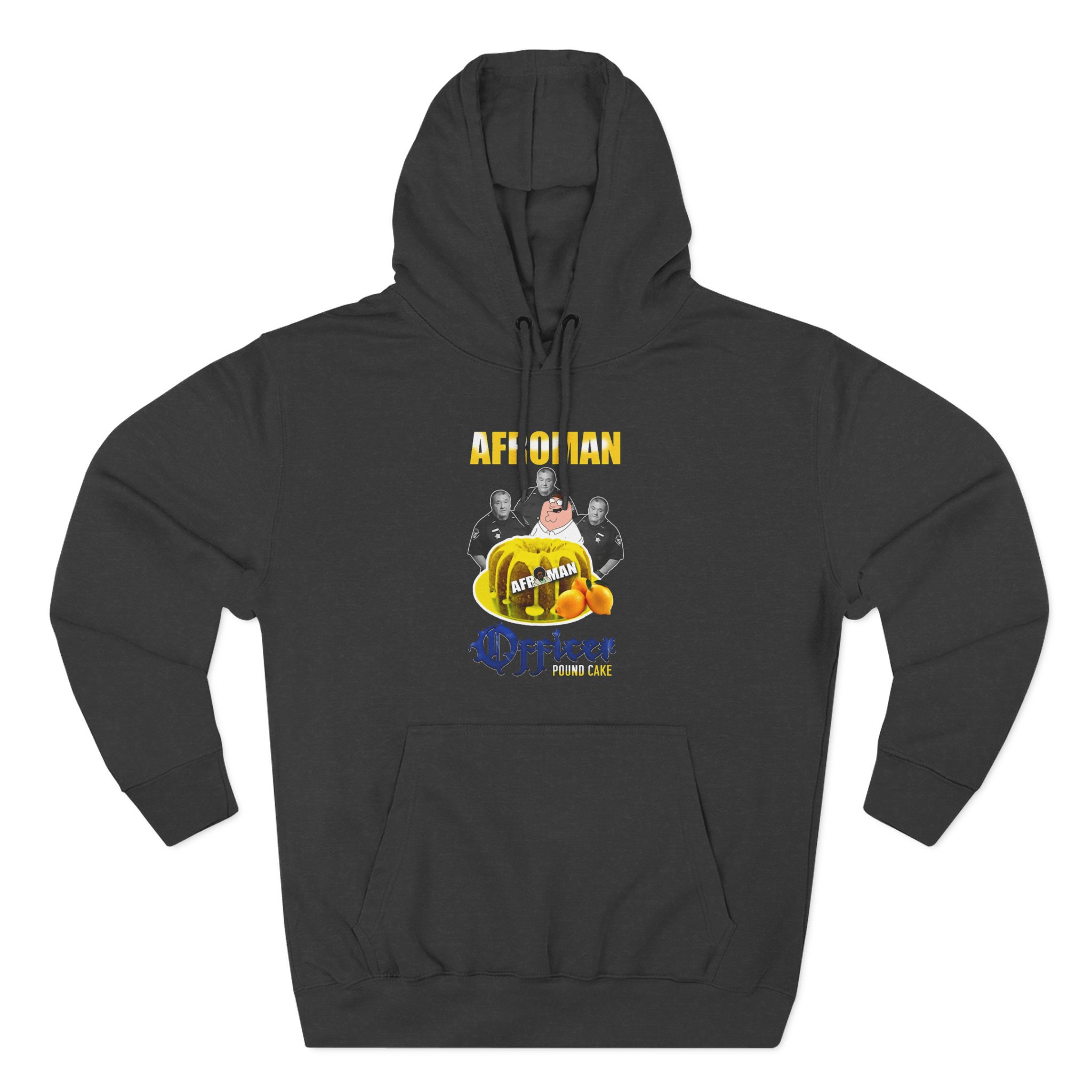 Afroman Lemon Pound Cake Three-Panel Fleece Hoodie
