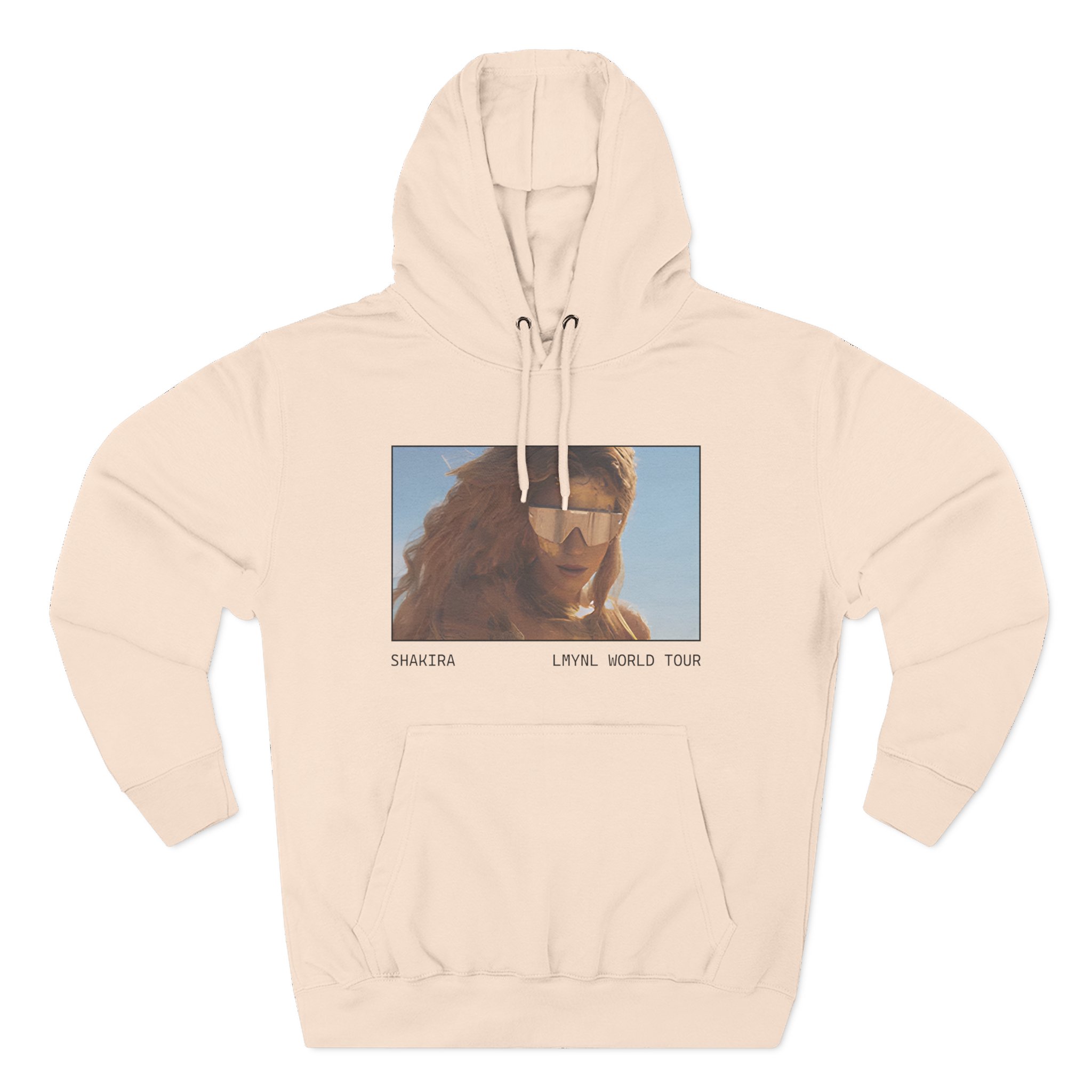 Shakira Sunglasses Three-Panel Fleece Hoodie