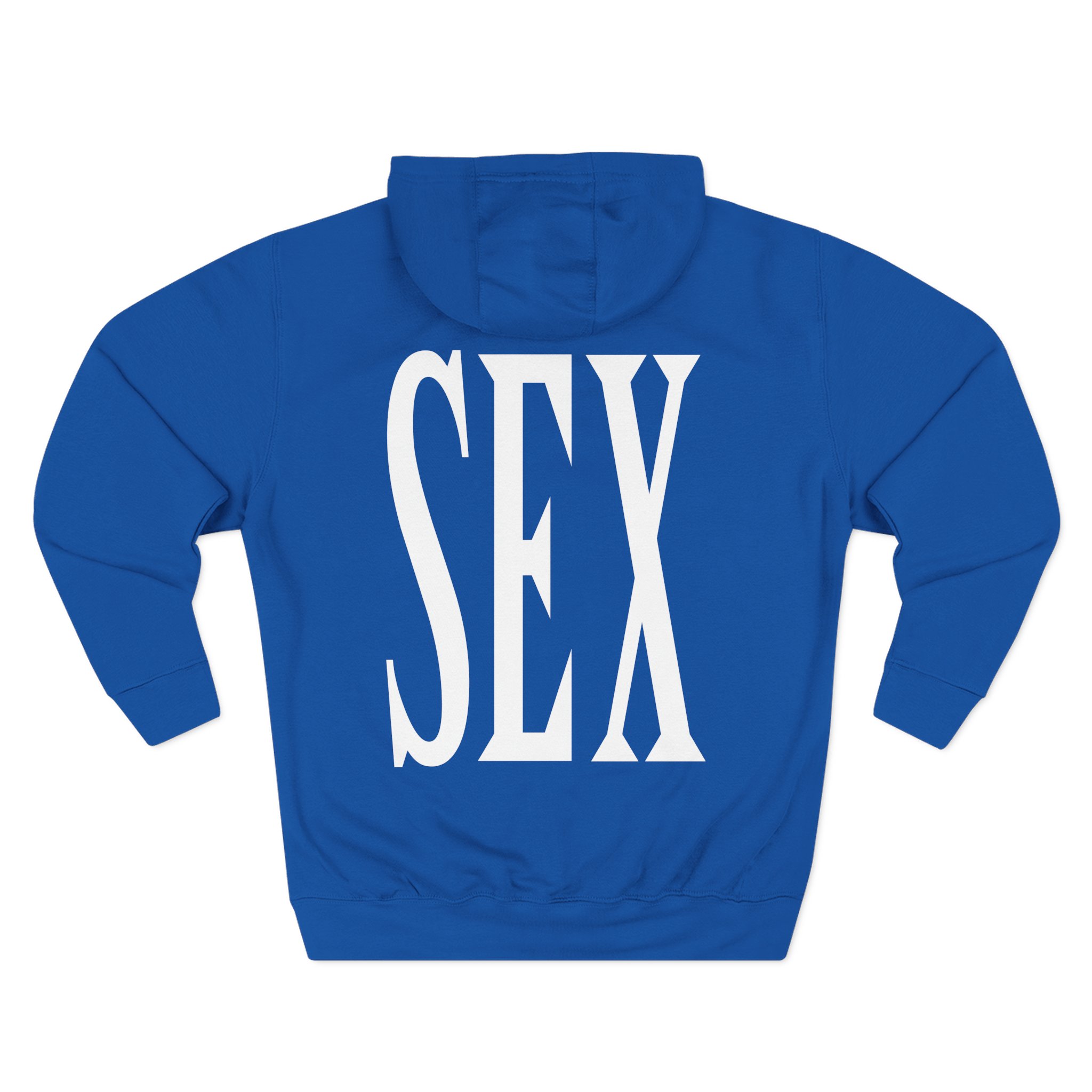 Sexmane Three-Panel Fleece Hoodie
