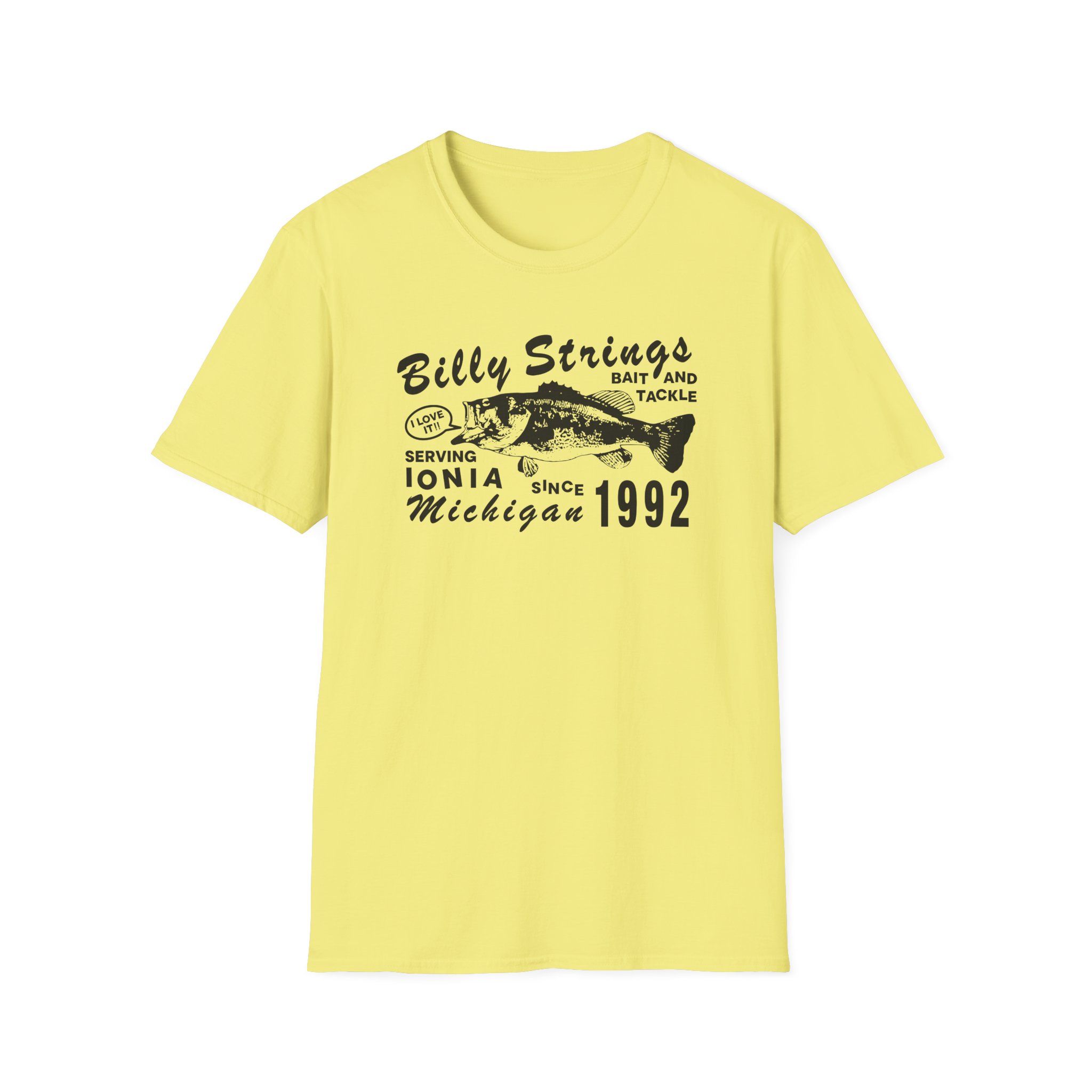 Billy Strings Bait & Tackle Unisex Softstyle T-Shirt