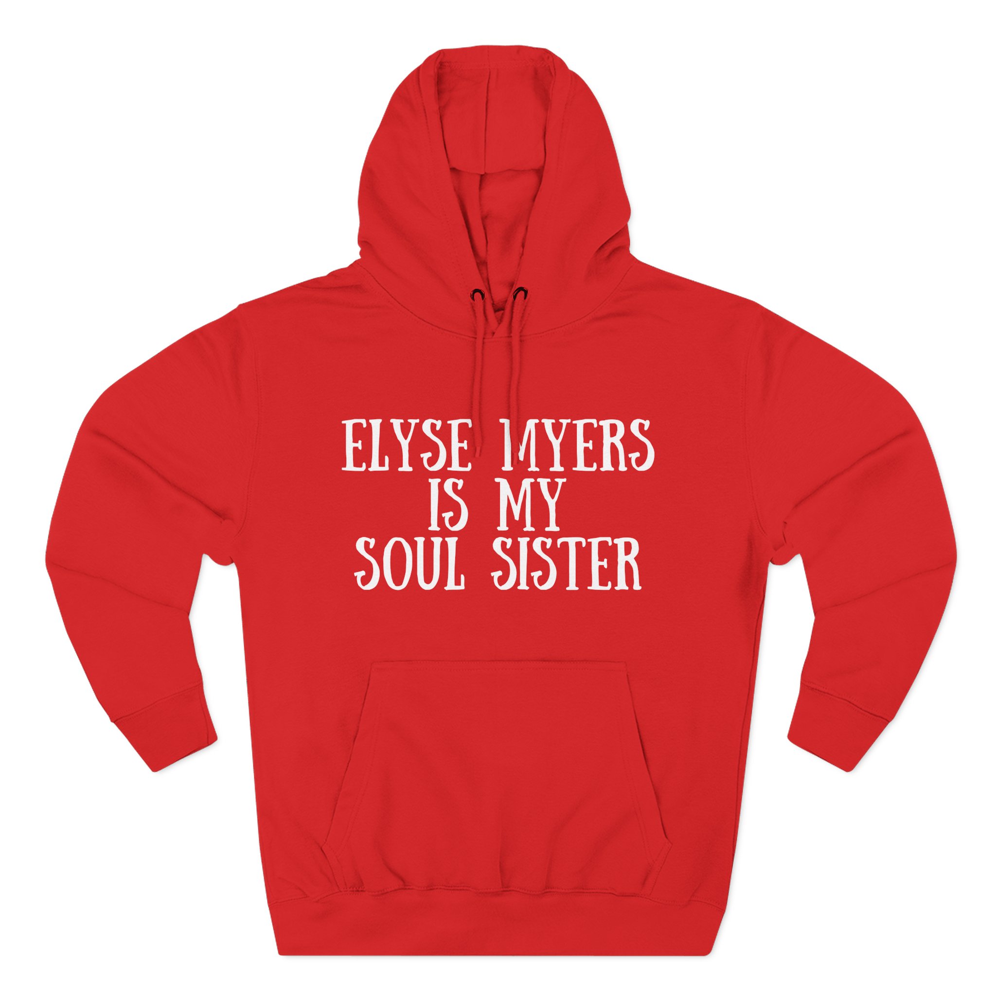 Elyse Myers is My Soul Sister Three-Panel Fleece Hoodie
