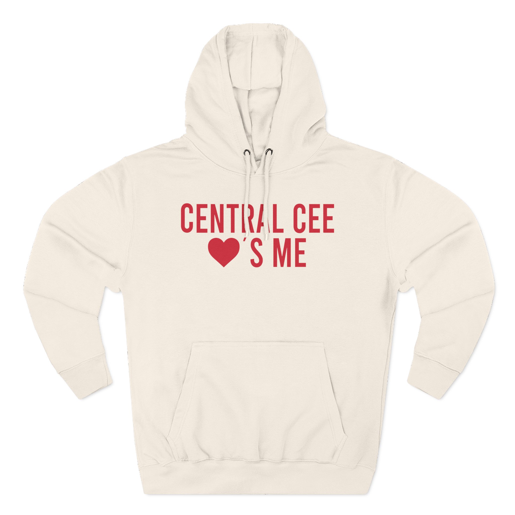 Central Cee Love S Me Three-Panel Fleece Hoodie