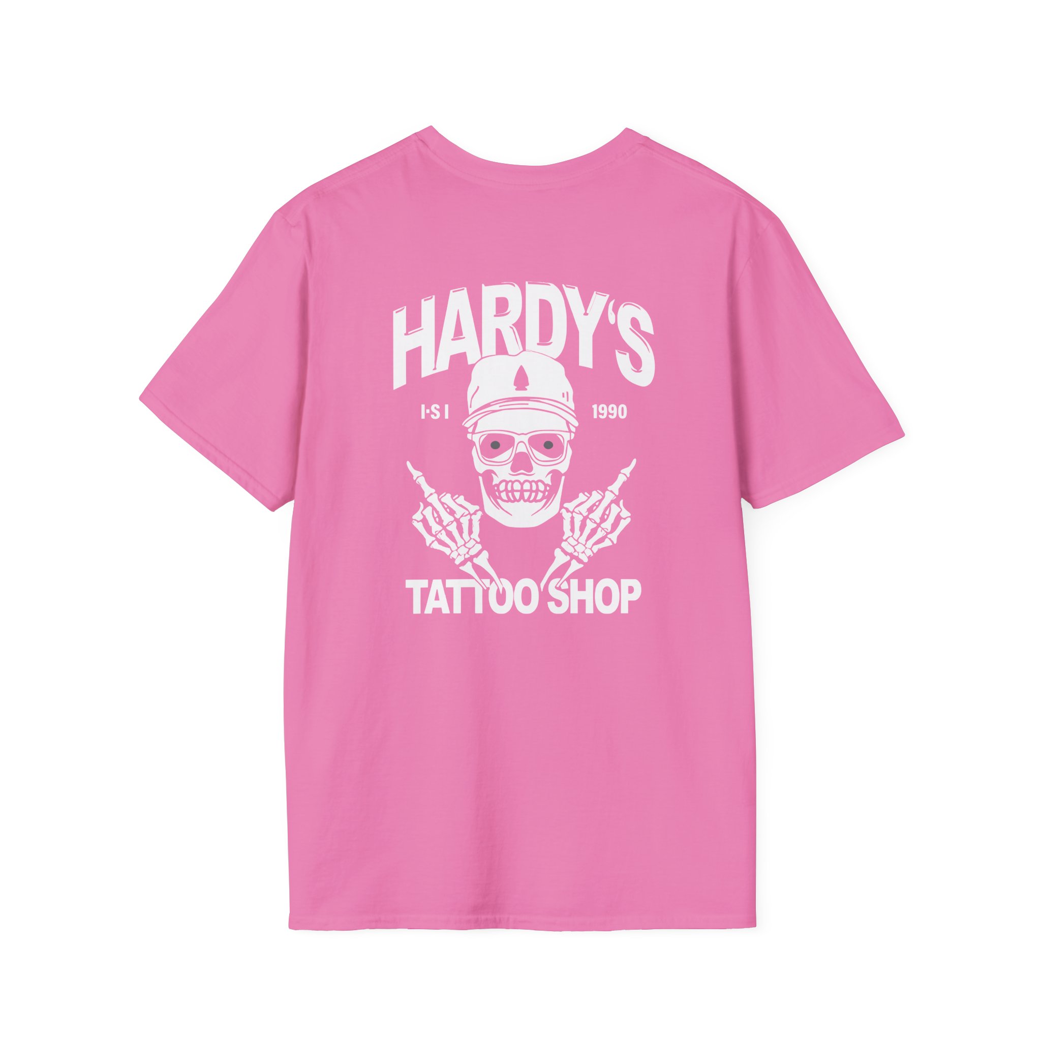 Hardy Tattoo Shop Unisex Softstyle T-Shirt