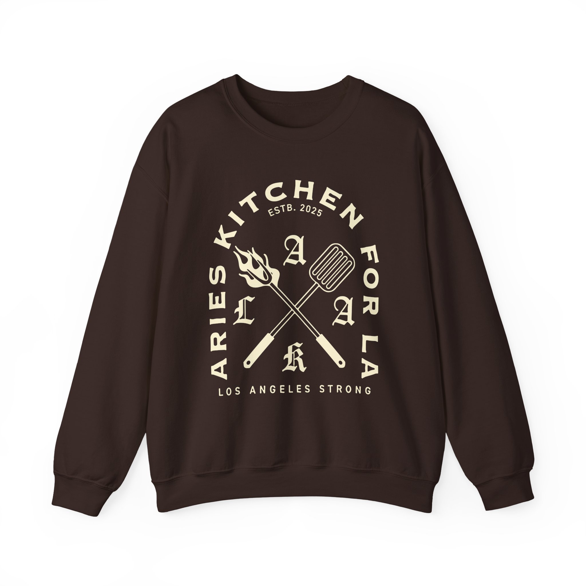 Julien Solomita Aries Kitchen for La Unisex Heavy Blendâ„¢ Crewneck Sweatshirt