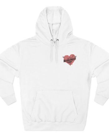 Spooky Season Basement Yard Three-Panel Fleece Hoodie