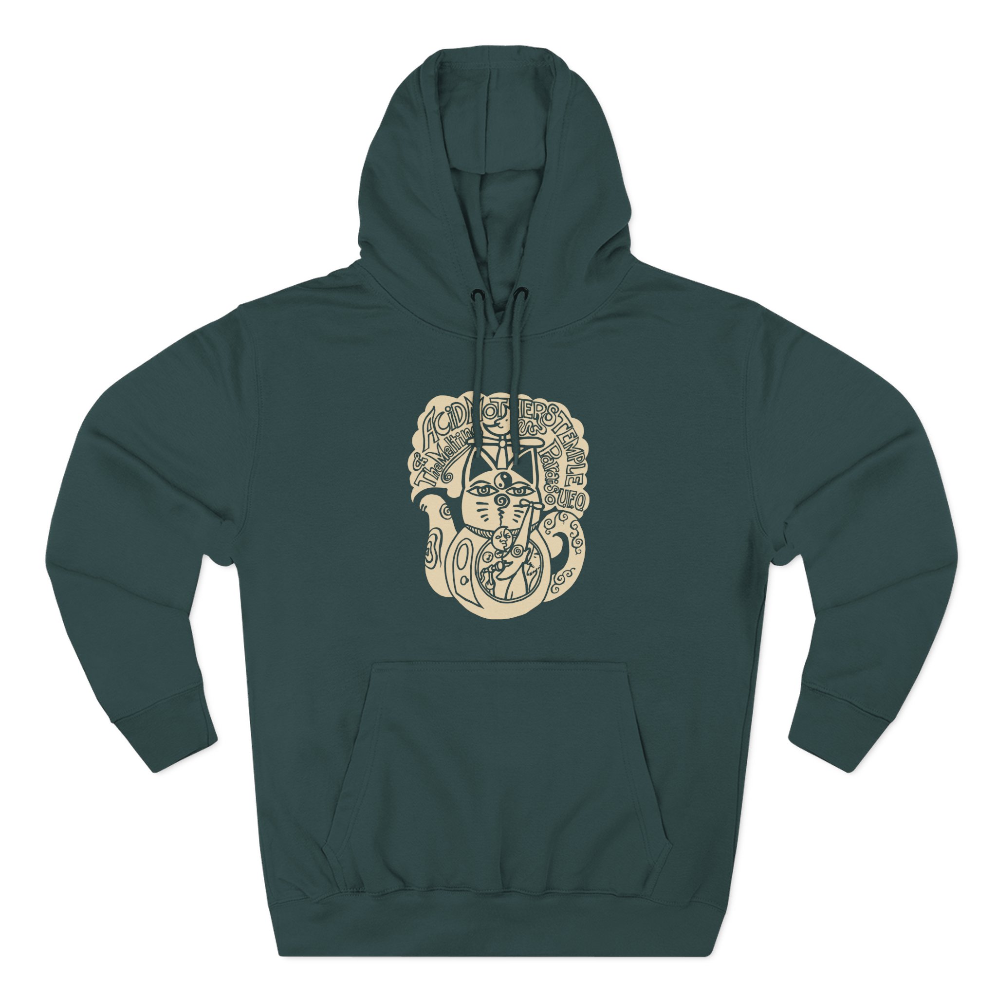 Acid Mothers Temple Three-Panel Fleece Hoodie