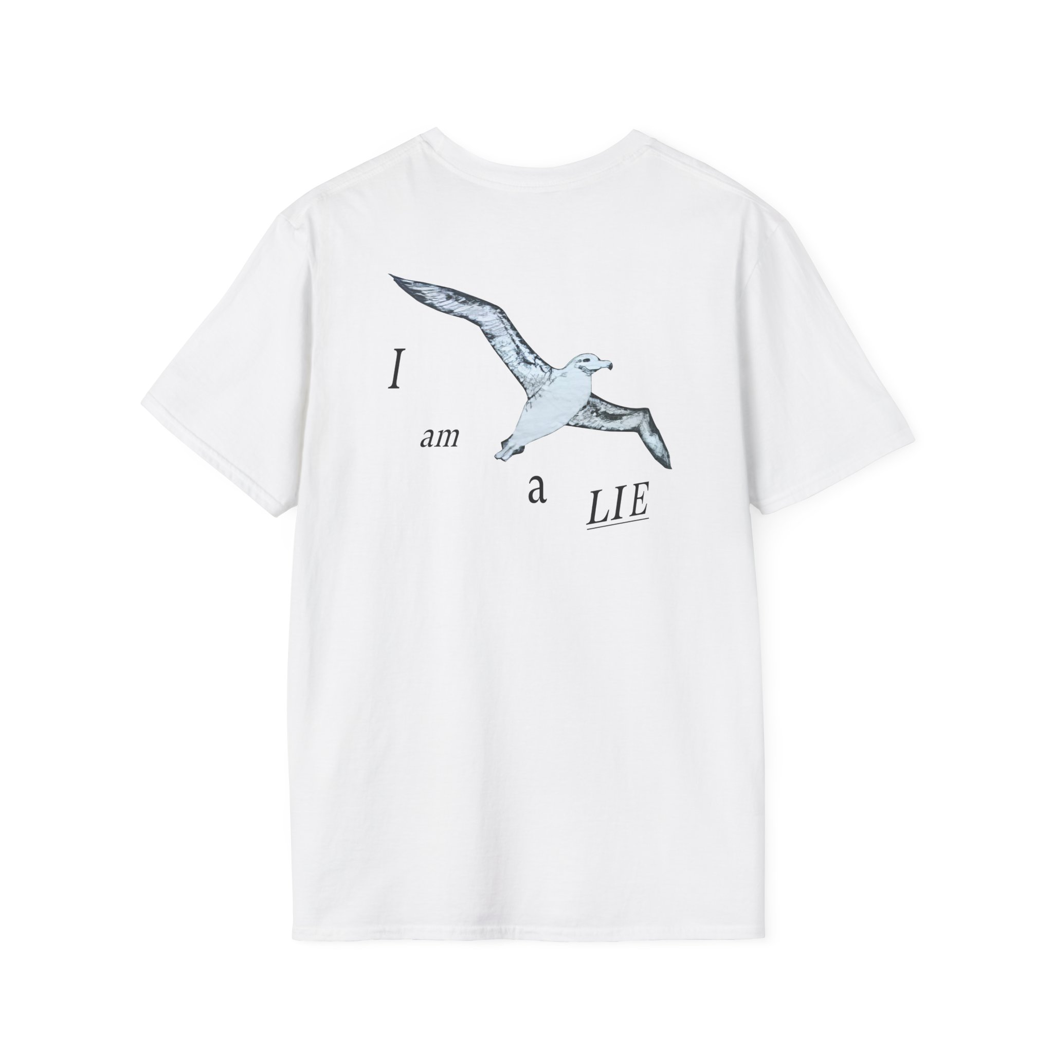 Birds Arent Real I am a Lie Unisex Softstyle T-Shirt