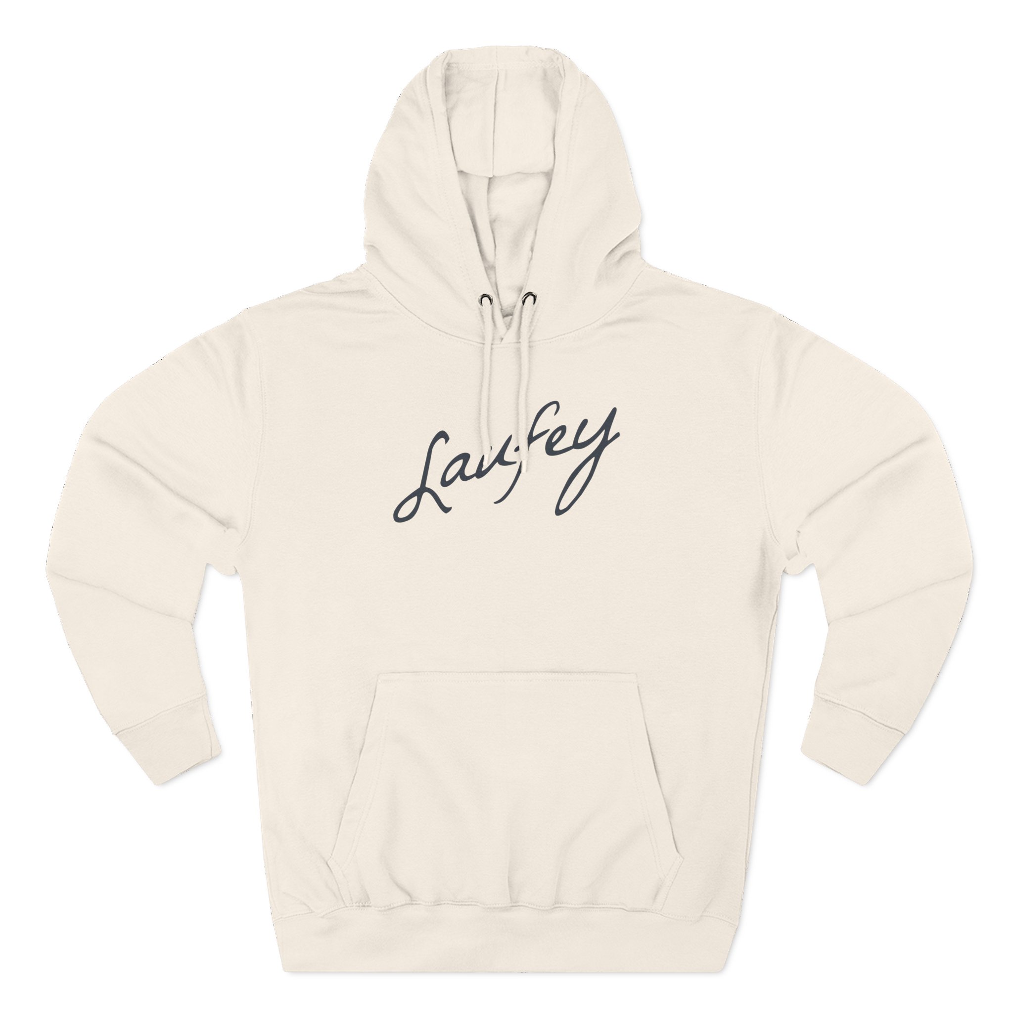 Laufey Embroidered Signature Three-Panel Fleece Hoodie