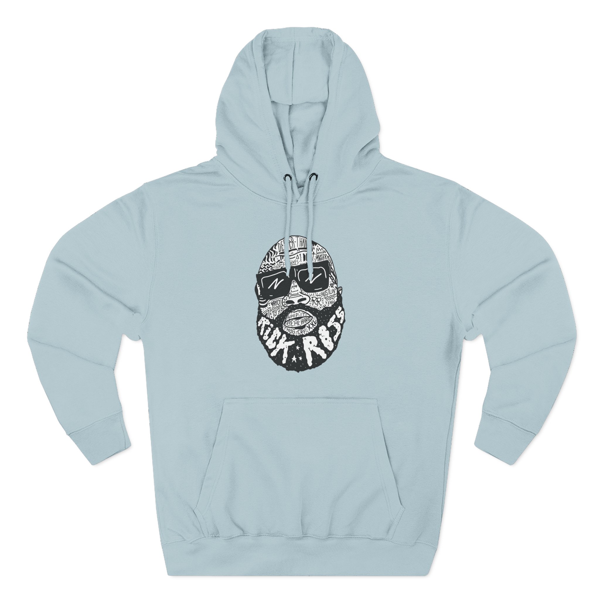 Rick Ross Three-Panel Fleece Hoodie