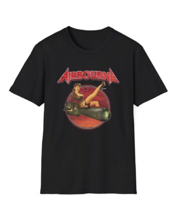Airbourne Bomb Girl Unisex Softstyle T-Shirt