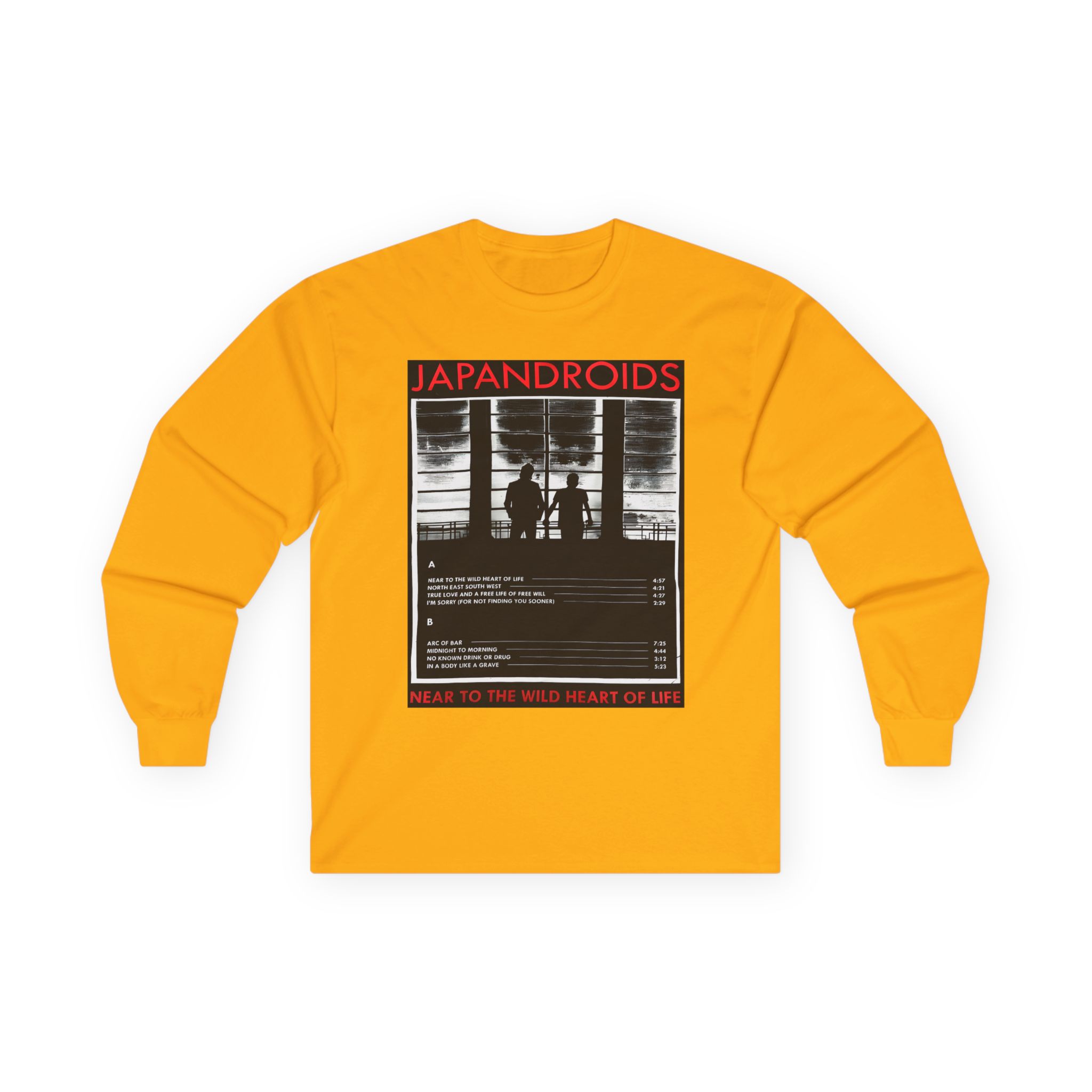 Japandroids Near to the Wild Heart of Life Unisex Ultra Cotton Long Sleeve Tee