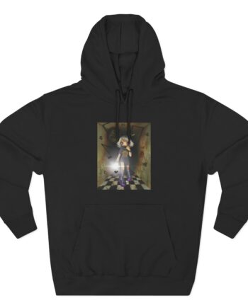 Izzzyzzz Three-Panel Fleece Hoodie