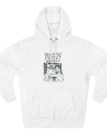 Frozen Soul Hung Up on Ice Three-Panel Fleece Hoodie