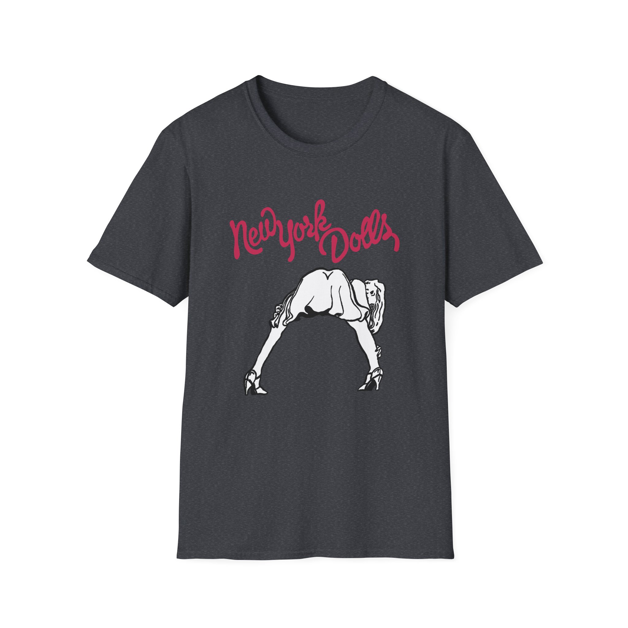 New York Dolls Lipstick Girl Unisex Softstyle T-Shirt