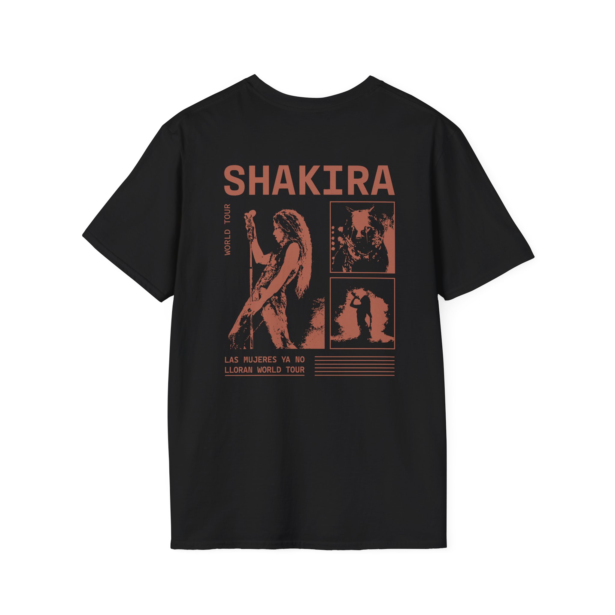 Shakira LMYNL World Tour Unisex Softstyle T-Shirt