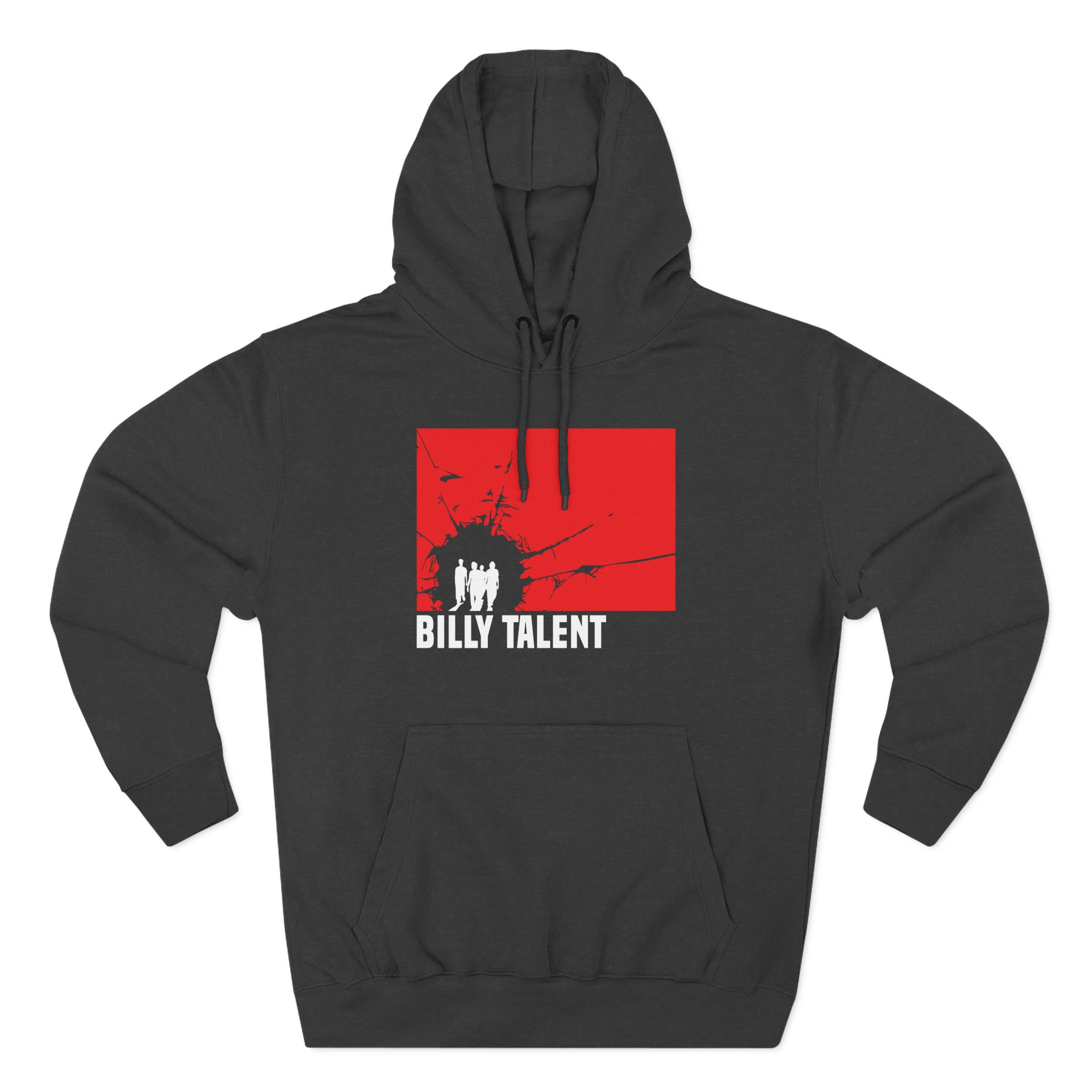 Billy Talent Red Square Three-Panel Fleece Hoodie