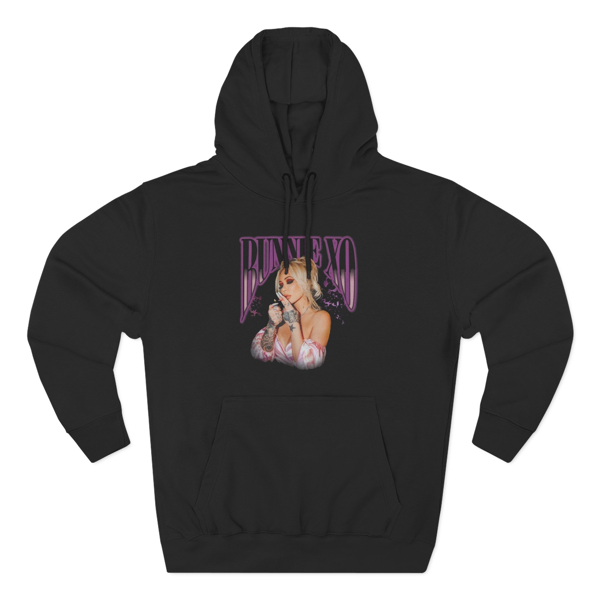 Bunnie Xo Smokeshow Three-Panel Fleece Hoodie