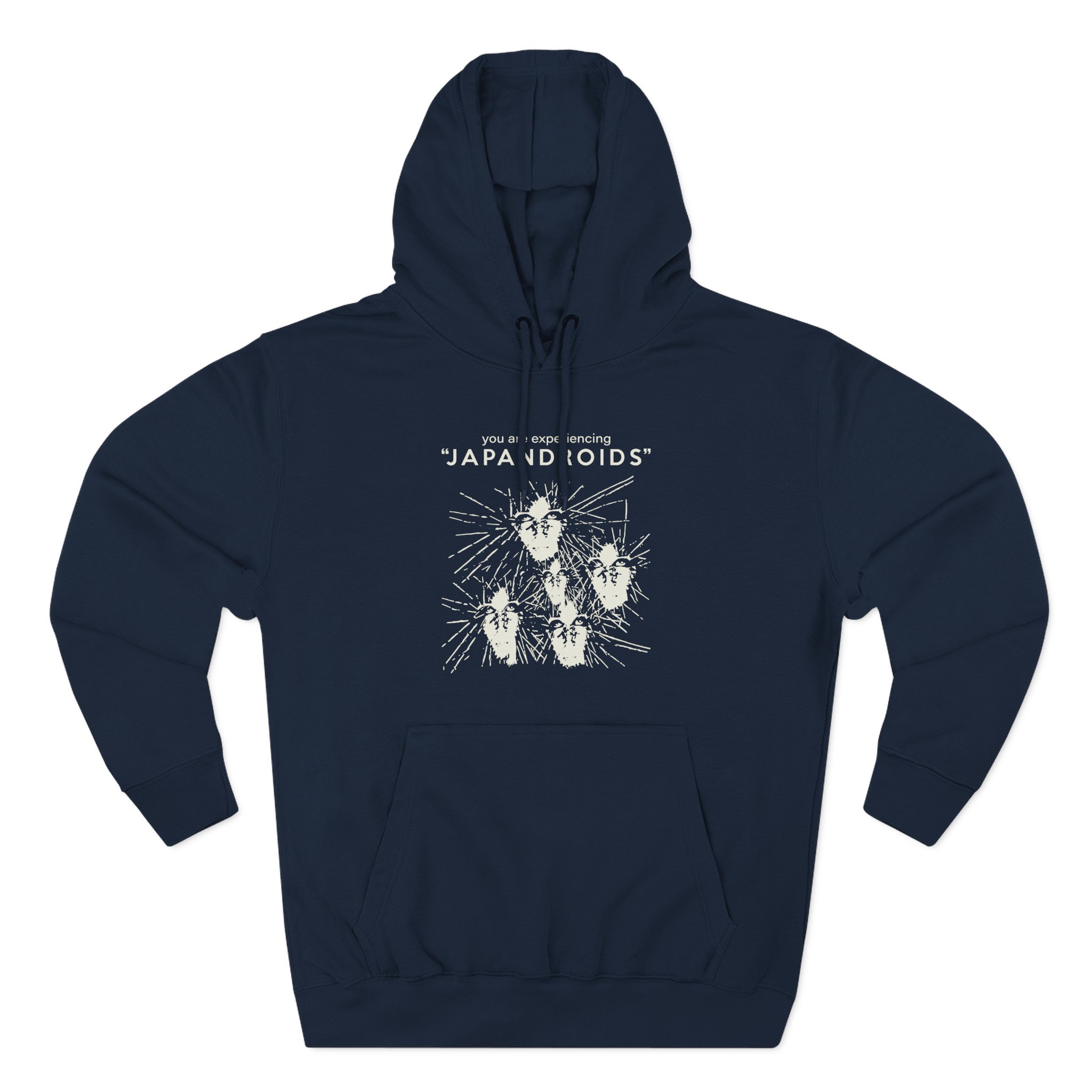 You Are Experiencing Japandroids Three-Panel Fleece Hoodie