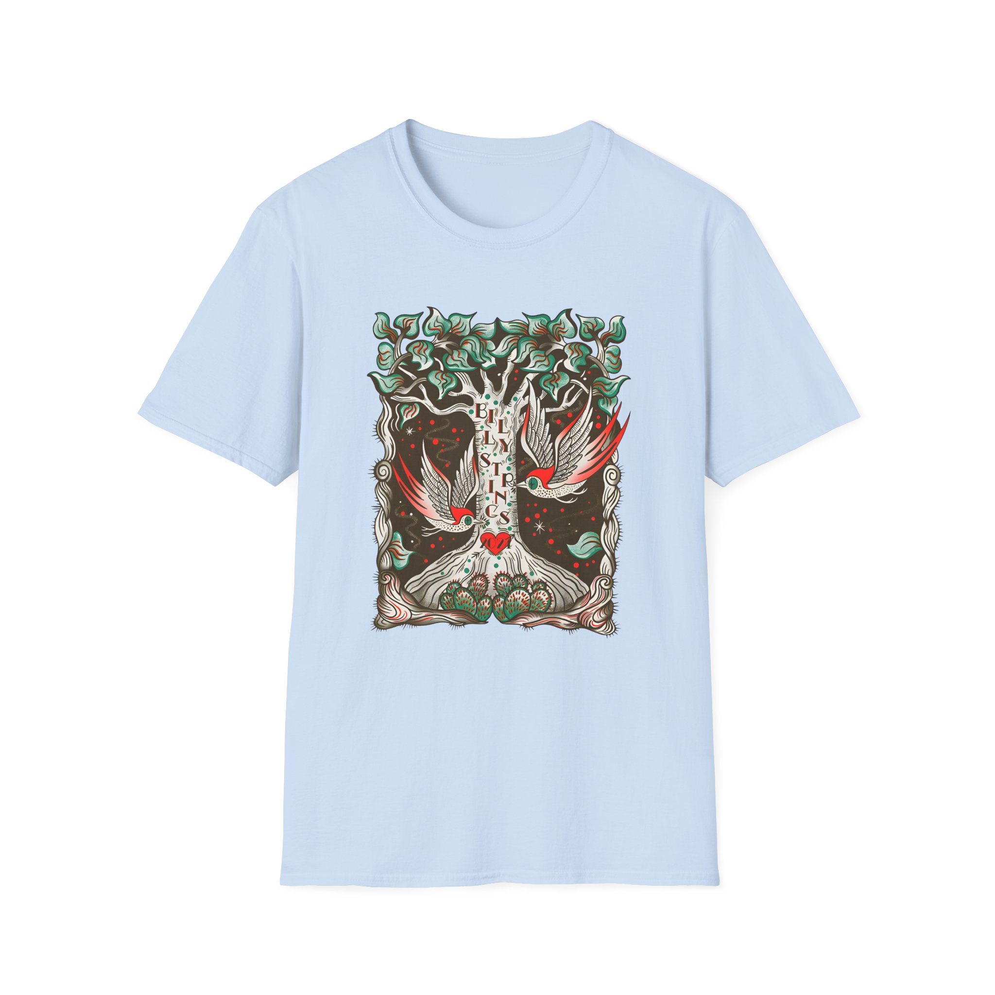 Billy Strings Woodpecker Unisex Softstyle T-Shirt
