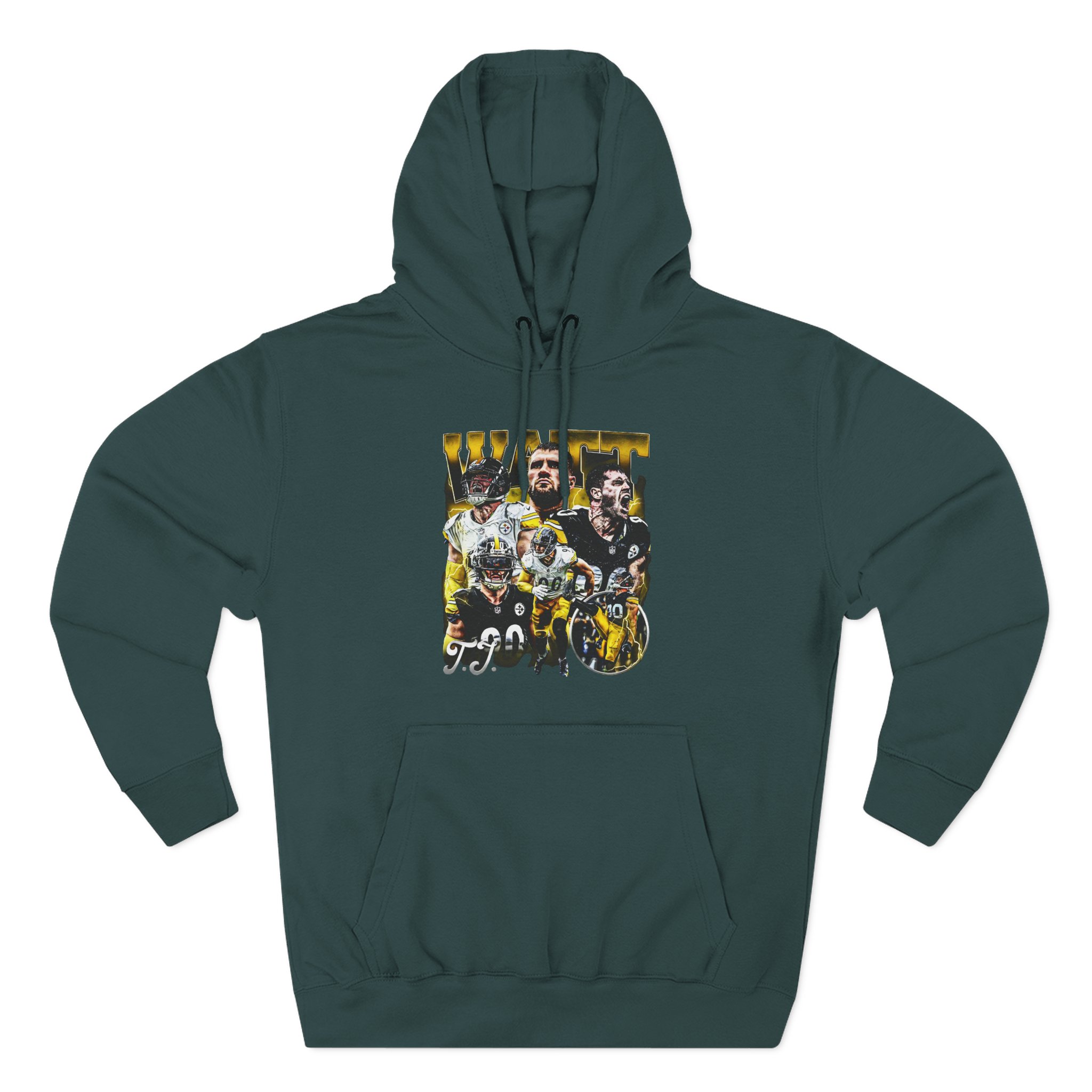 Tj Watt Three-Panel Fleece Hoodie