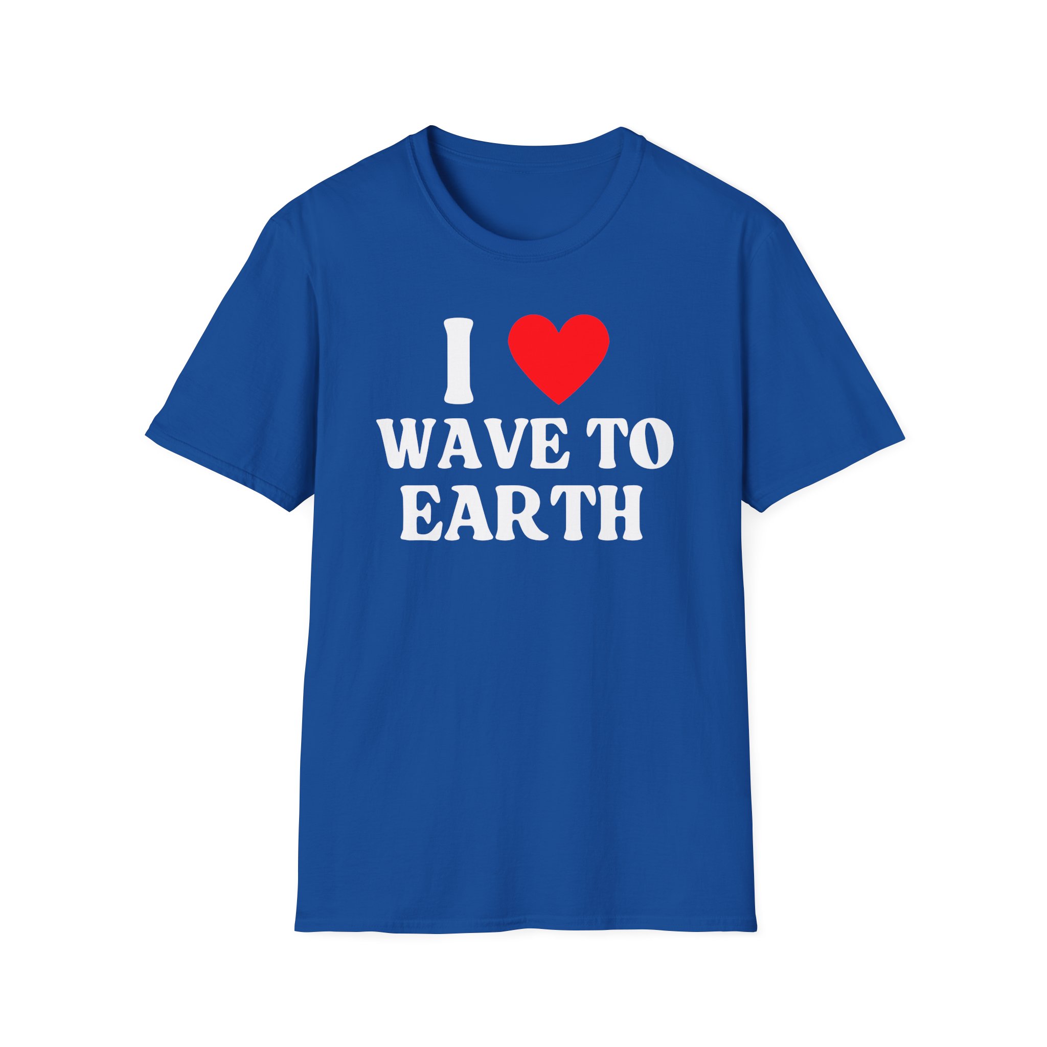 I Love Wave to Earth Unisex Softstyle T-Shirt
