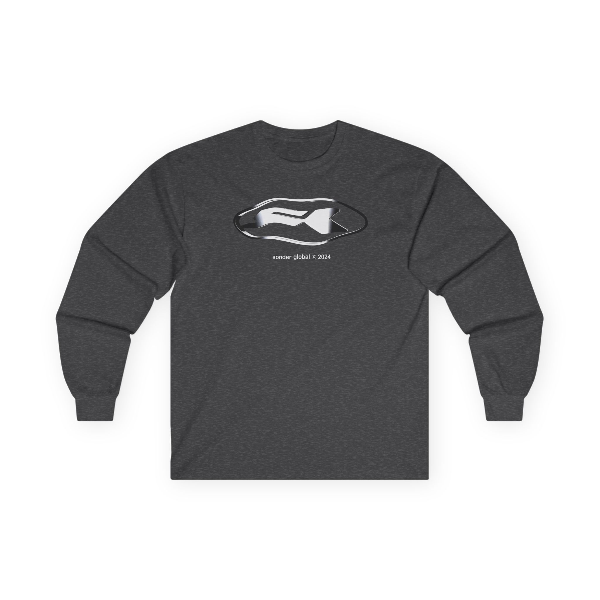 Sonder Chrome Sr Logo Baby Unisex Ultra Cotton Long Sleeve Tee