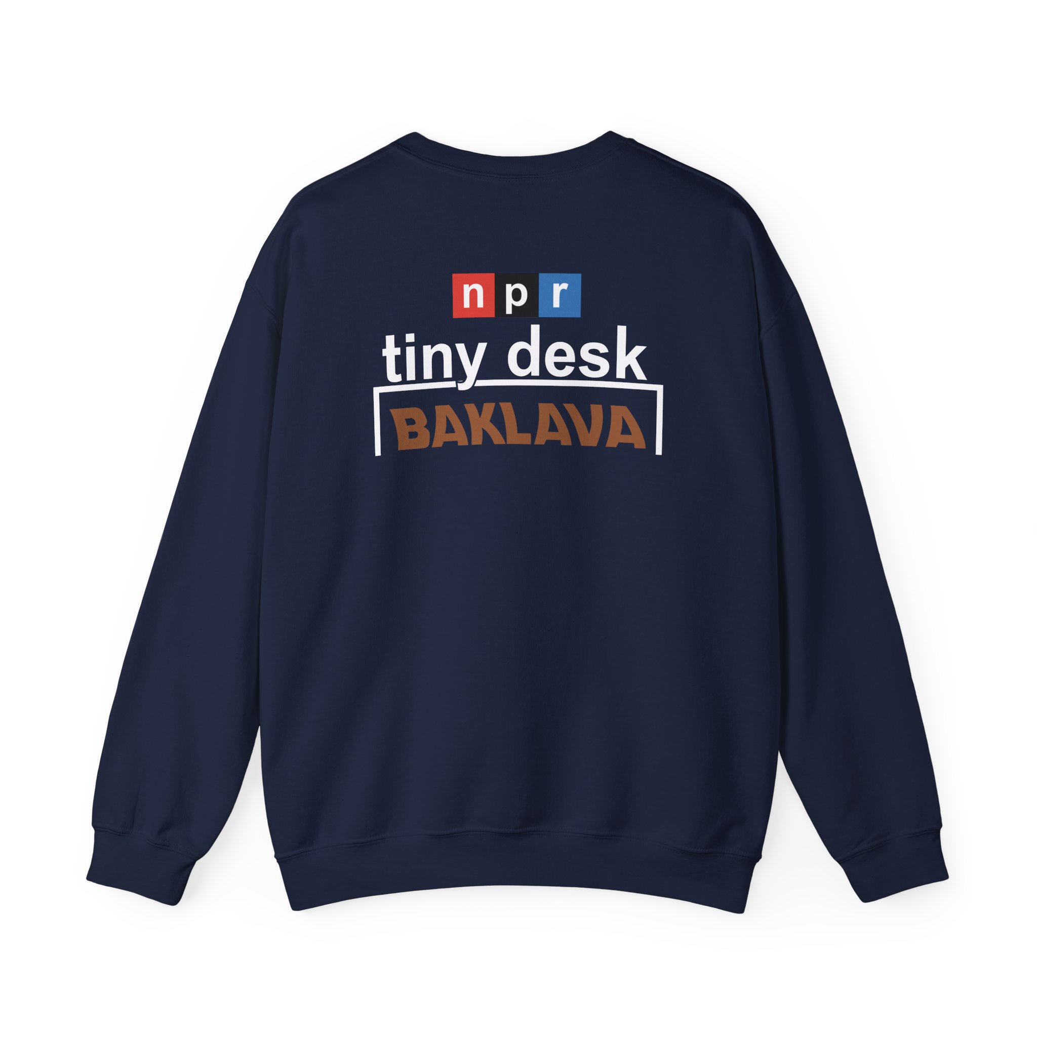 Action Bronson Baklava X Npr Tiny Desk Unisex Heavy Blendâ„¢ Crewneck Sweatshirt
