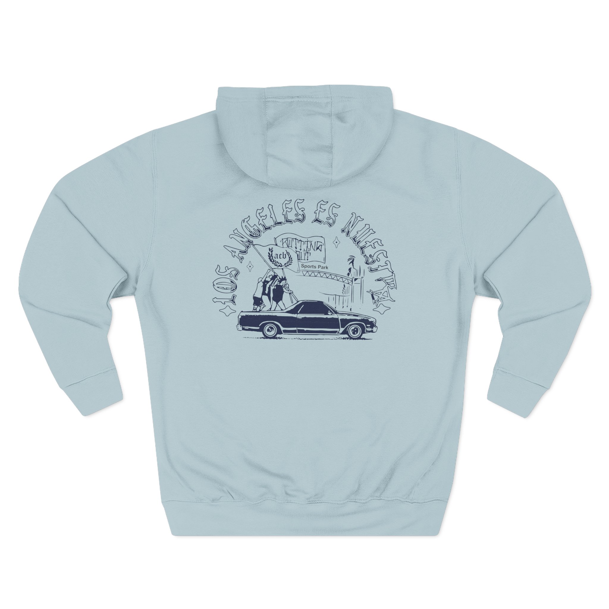 Rotting Out Three-Panel Fleece Hoodie