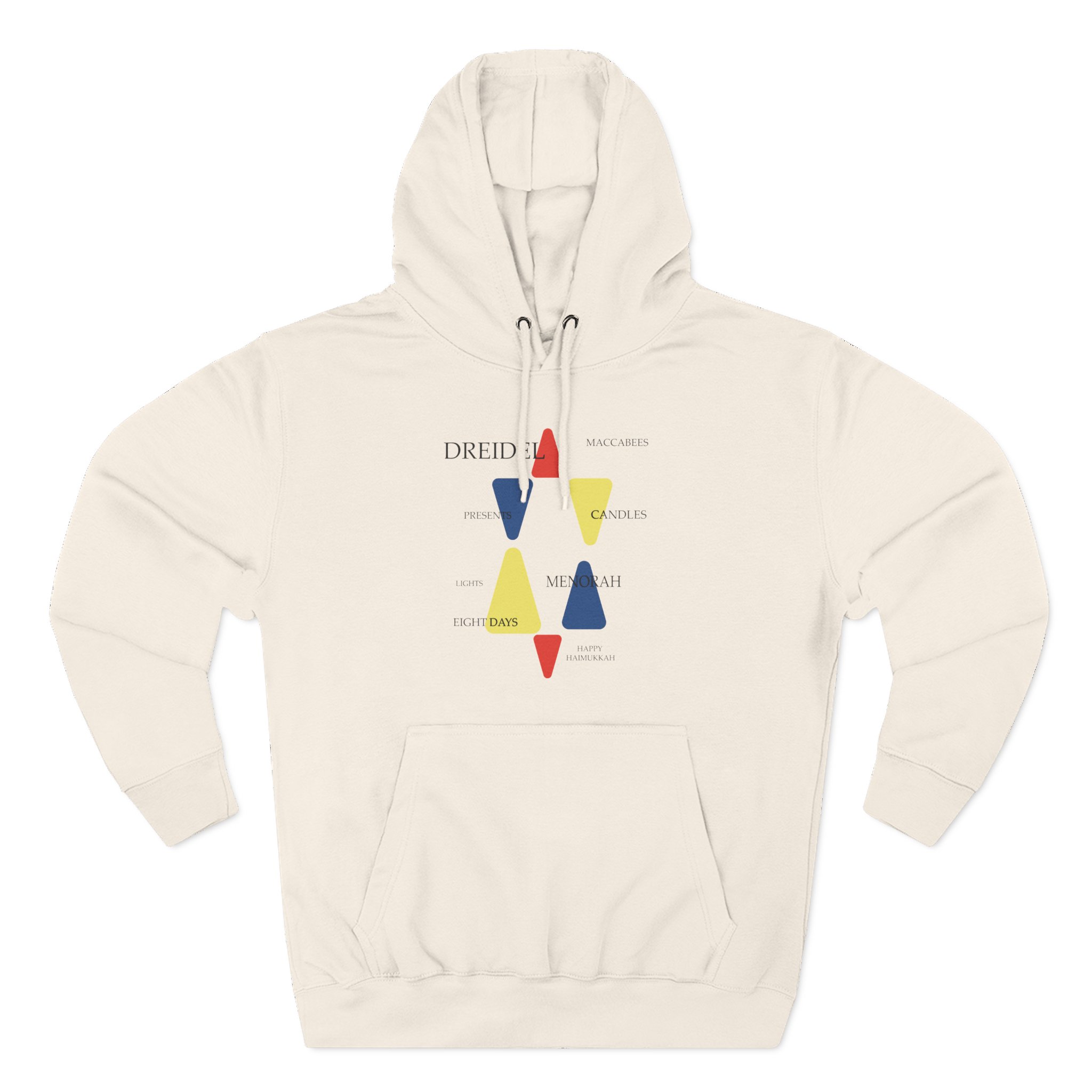 Haim Haimukkah Three-Panel Fleece Hoodie