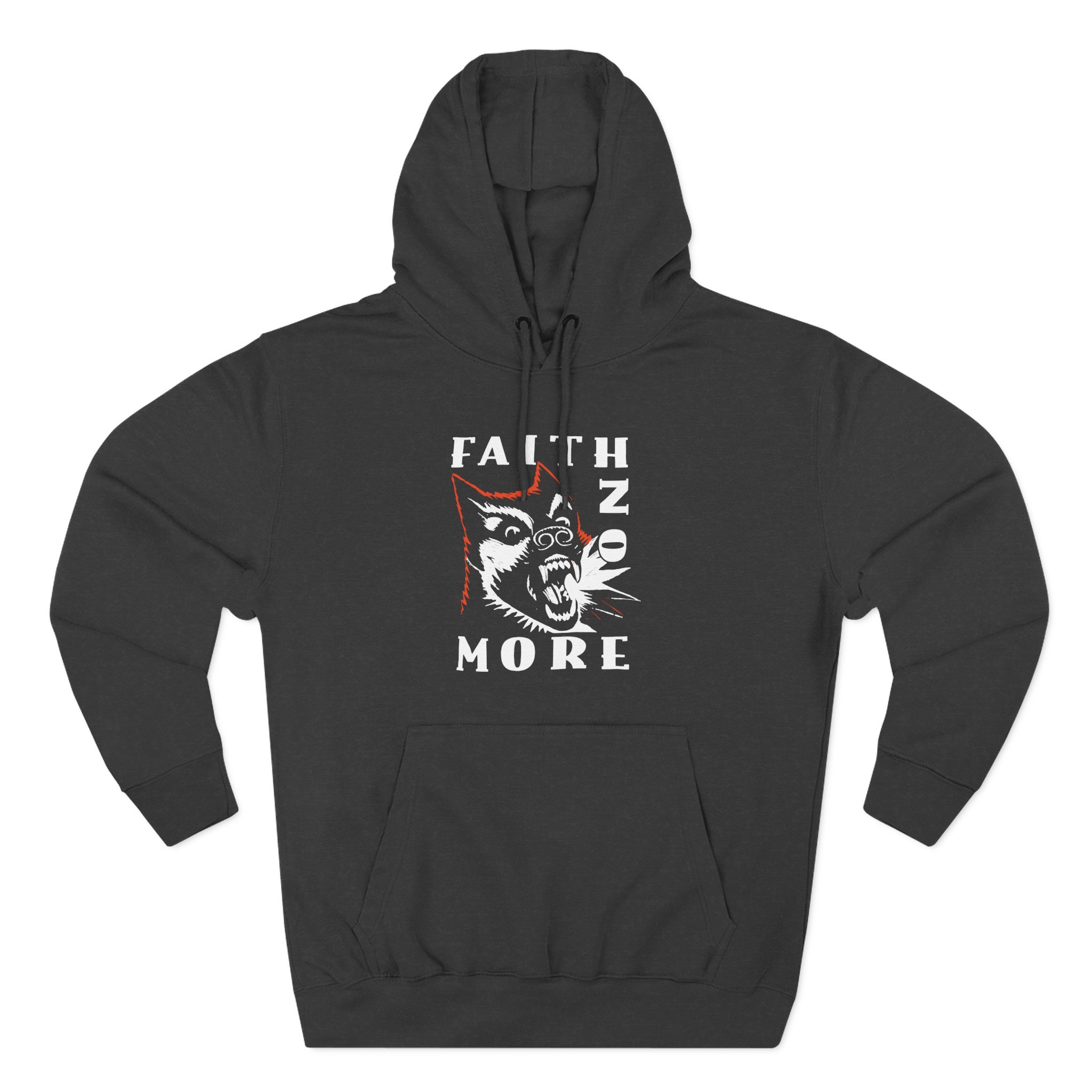Faith No More Logo Dog Three-Panel Fleece Hoodie
