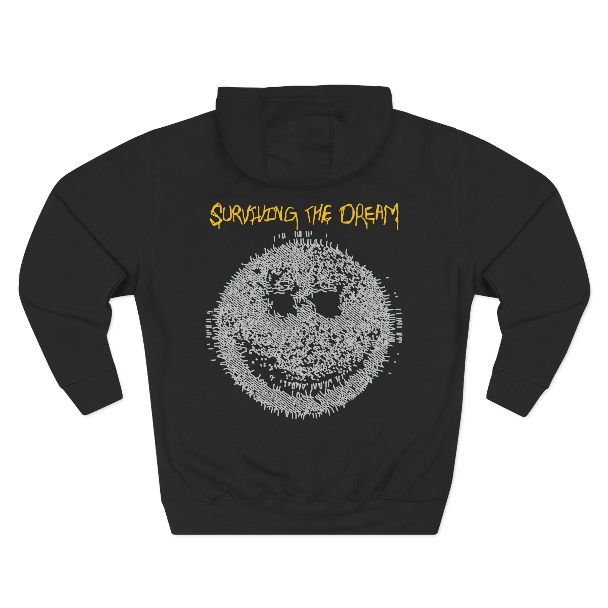 Fidlar Smiley Three-Panel Fleece Hoodie