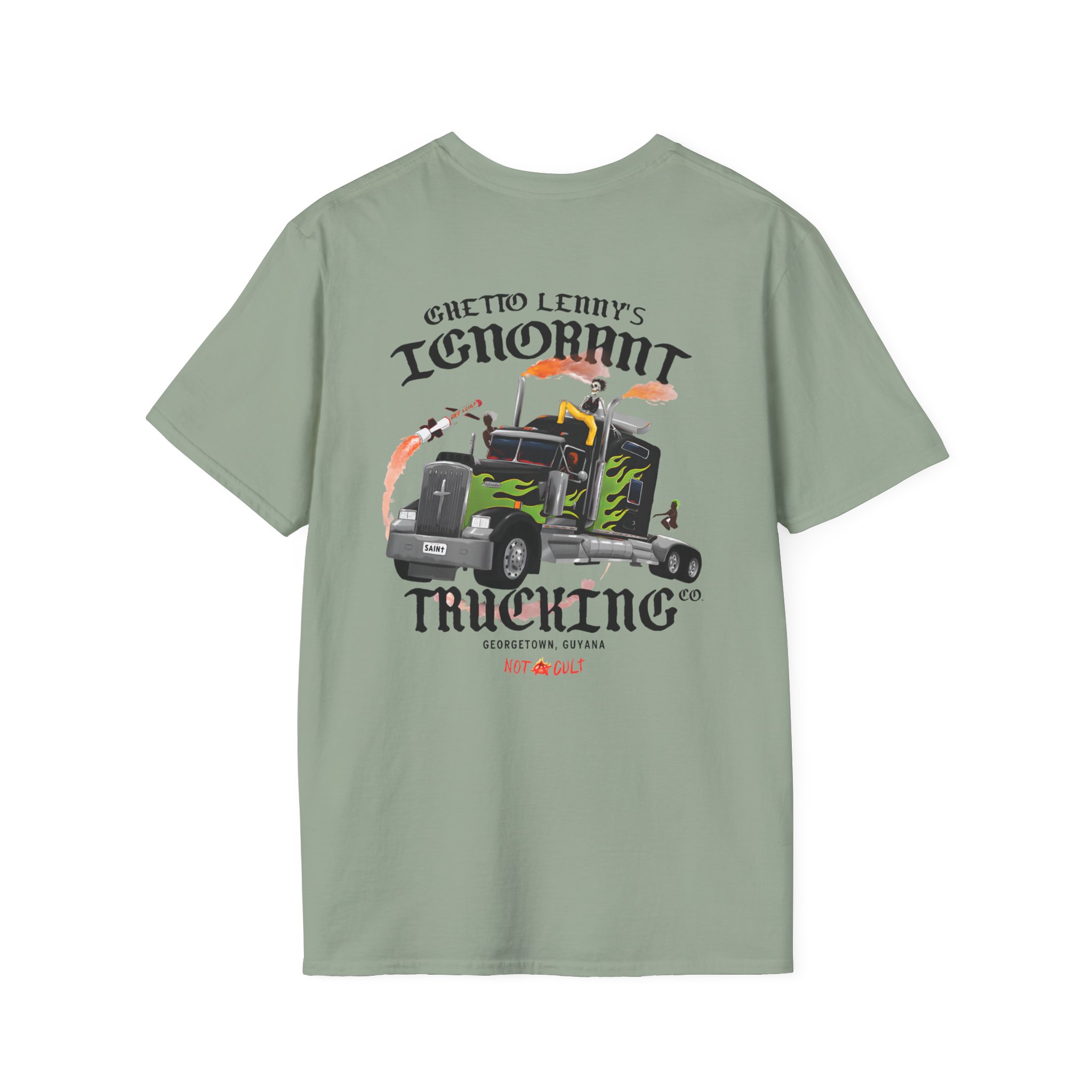 Saint Jhn Ghetto Lenny's Trucking Co. Unisex Softstyle T-Shirt