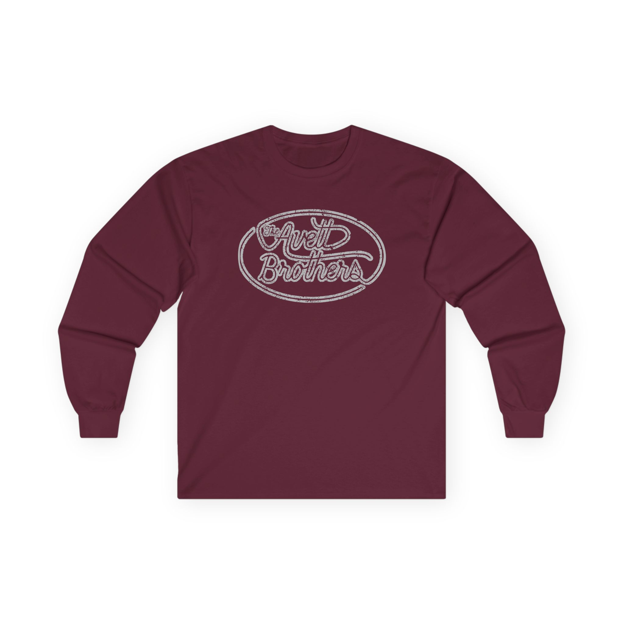 Avett Brothers Oval Logo Unisex Ultra Cotton Long Sleeve Tee