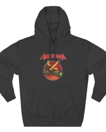 Airbourne Bomb Girl Three-Panel Fleece Hoodie