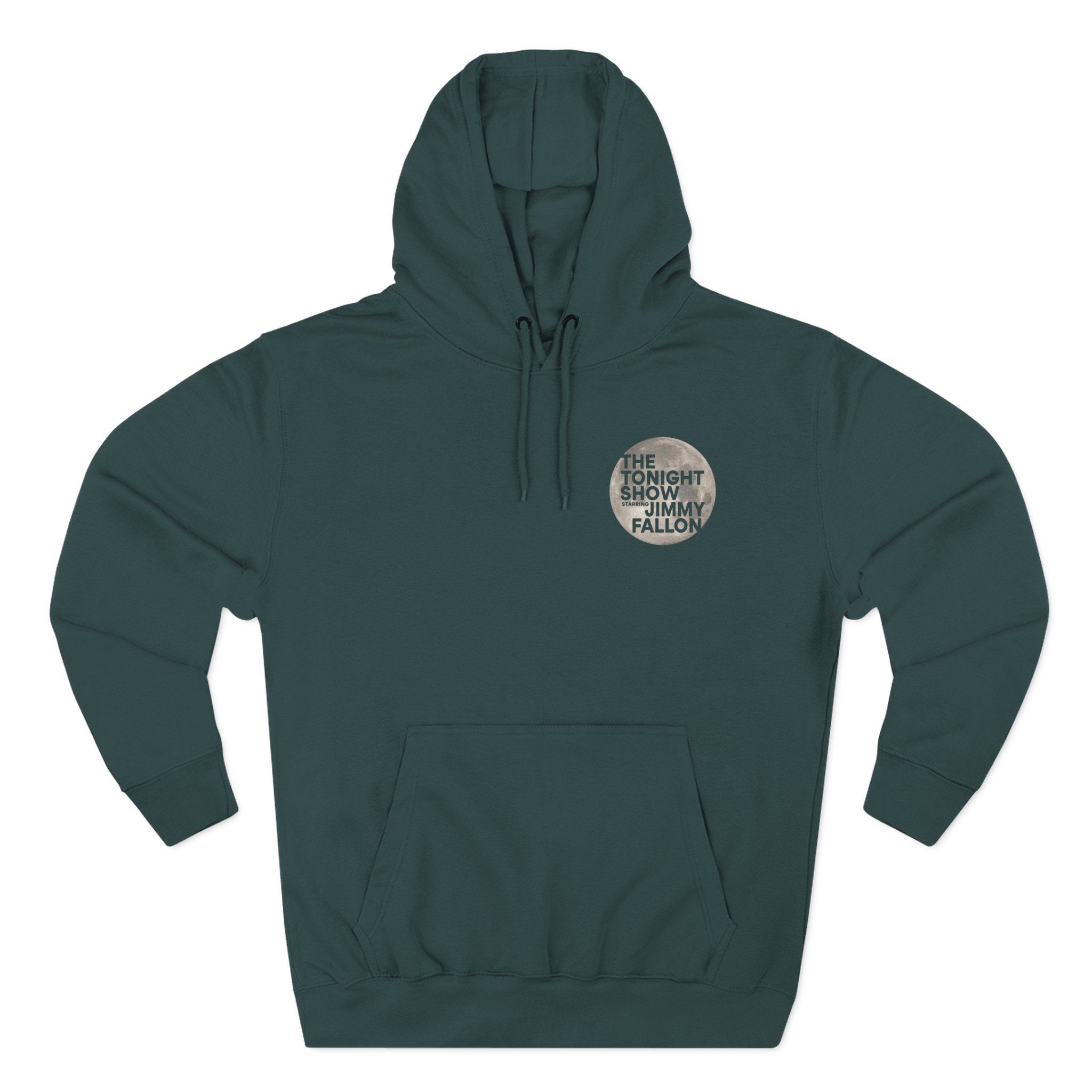 Jimmy Fallon Tonight Show Moon Logo Three-Panel Fleece Hoodie