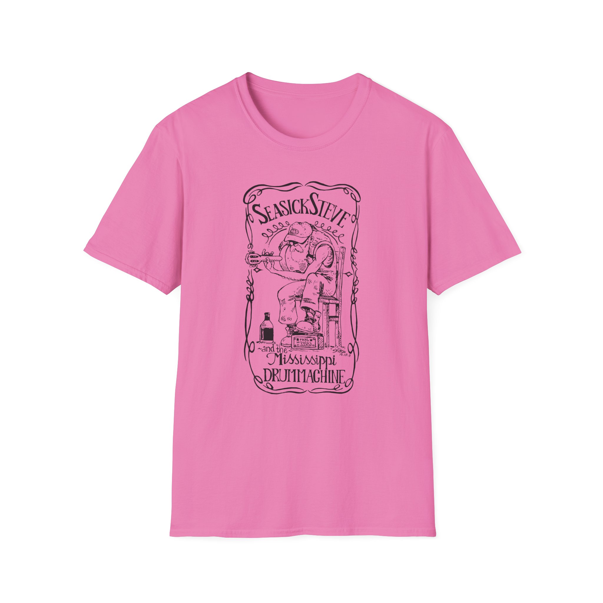 Seasick Steve Unisex Softstyle T-Shirt