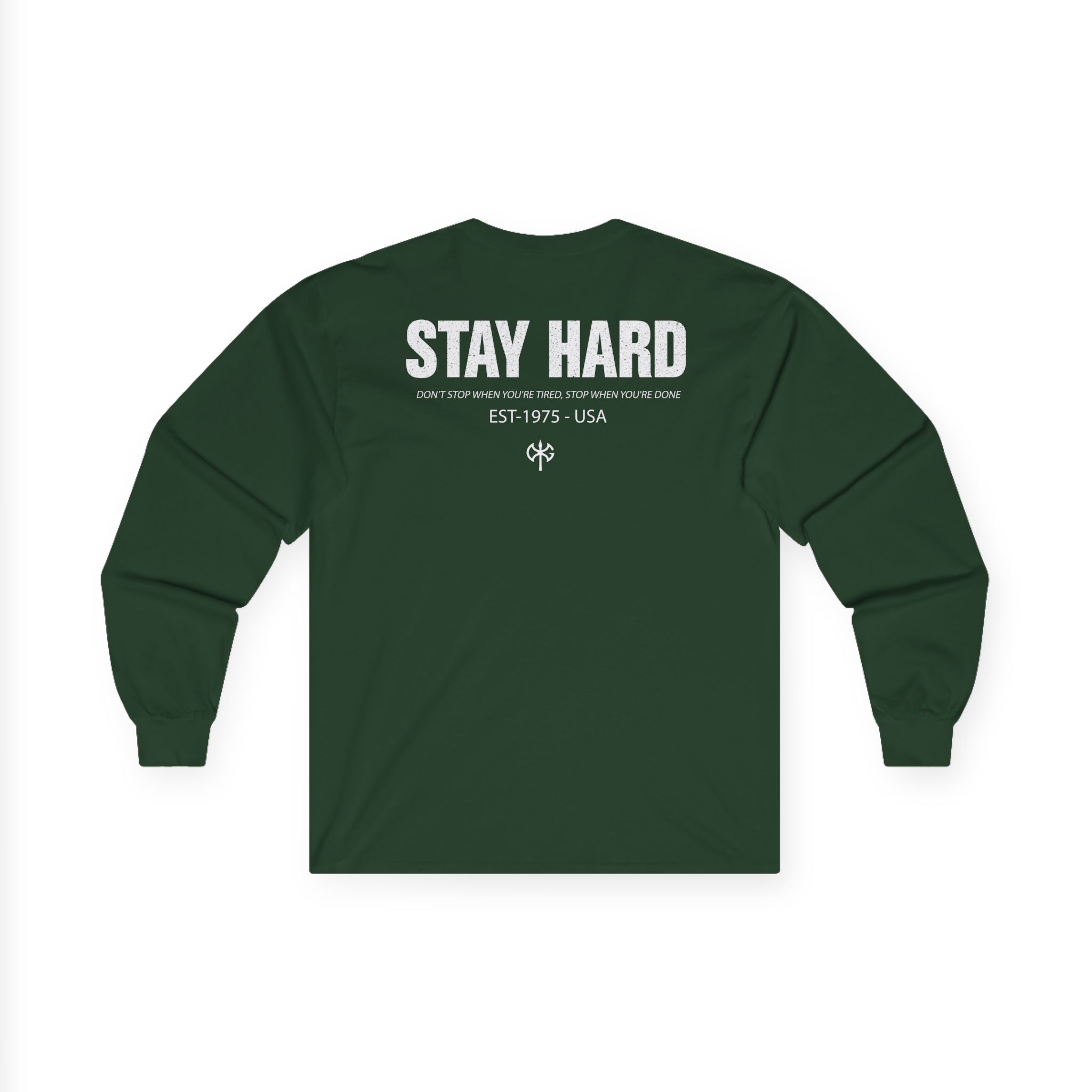 David Goggins Stay Hard Unisex Ultra Cotton Long Sleeve Tee