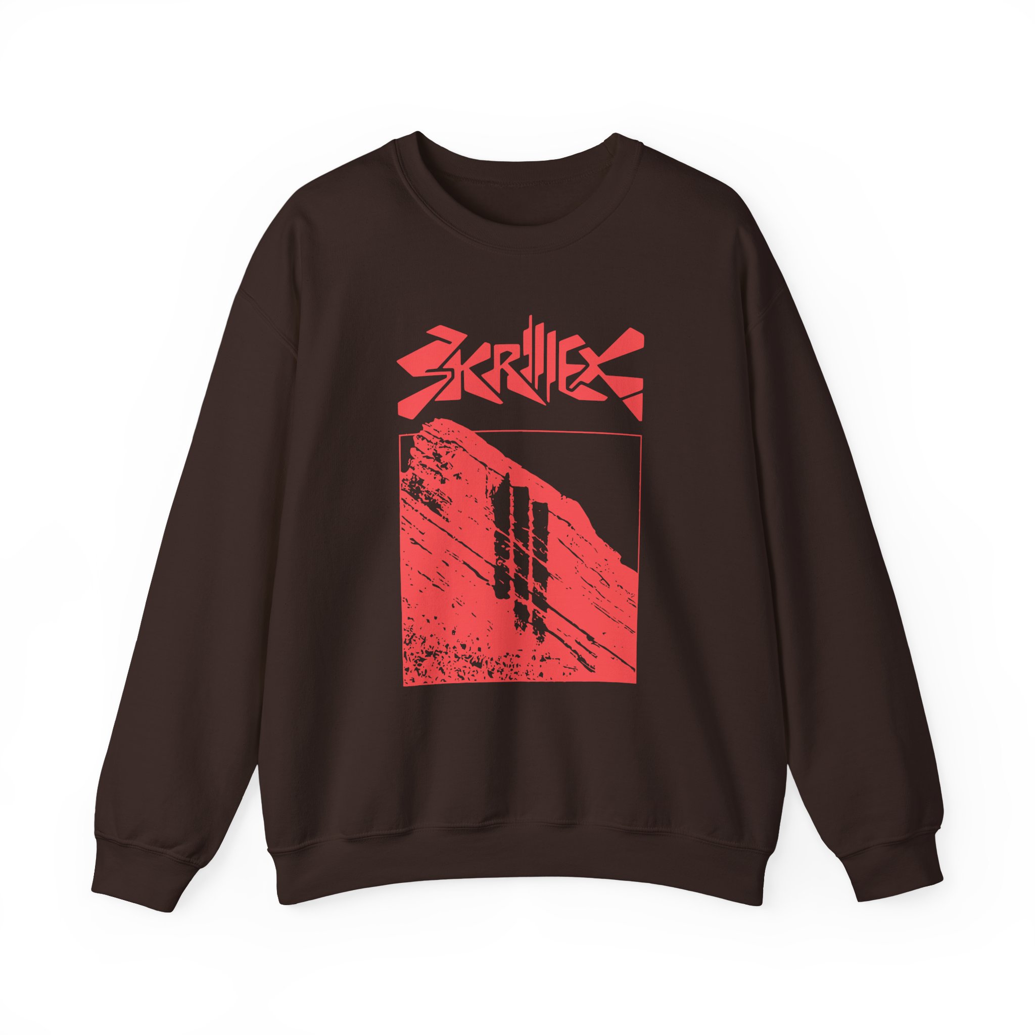 Skrillex EDM Unisex Heavy Blendâ„¢ Crewneck Sweatshirt
