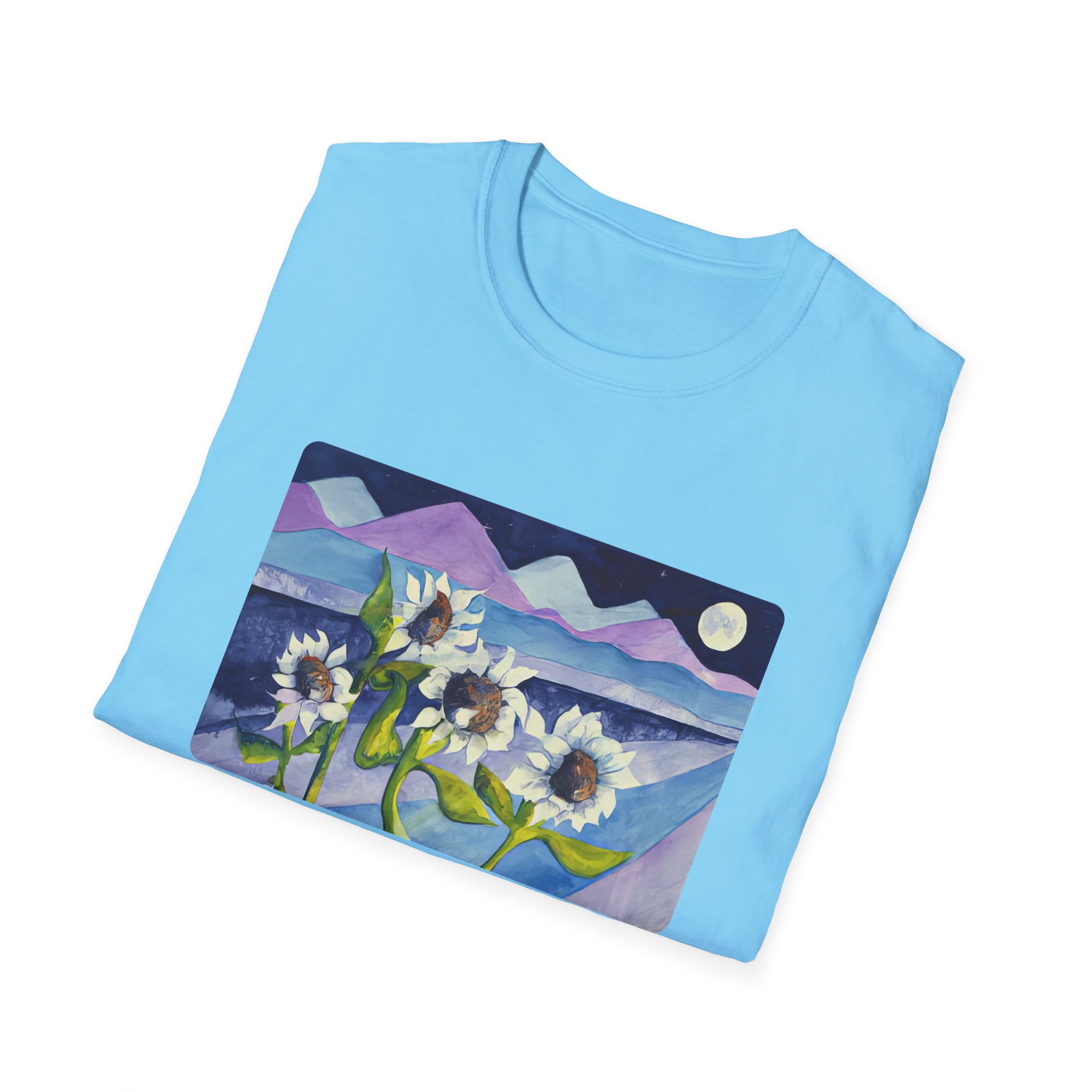 Adrianne Lenker Mema Moonflowers Unisex Softstyle T-shirt