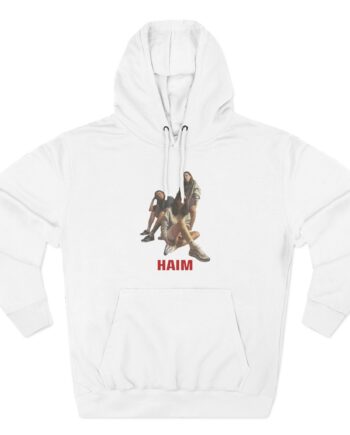 Haim Concert From the Year They Played Three-Panel Fleece Hoodie