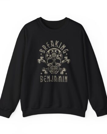 Breaking Benjamin Skull Unisex Heavy Blend Crewneck Sweatshirt
