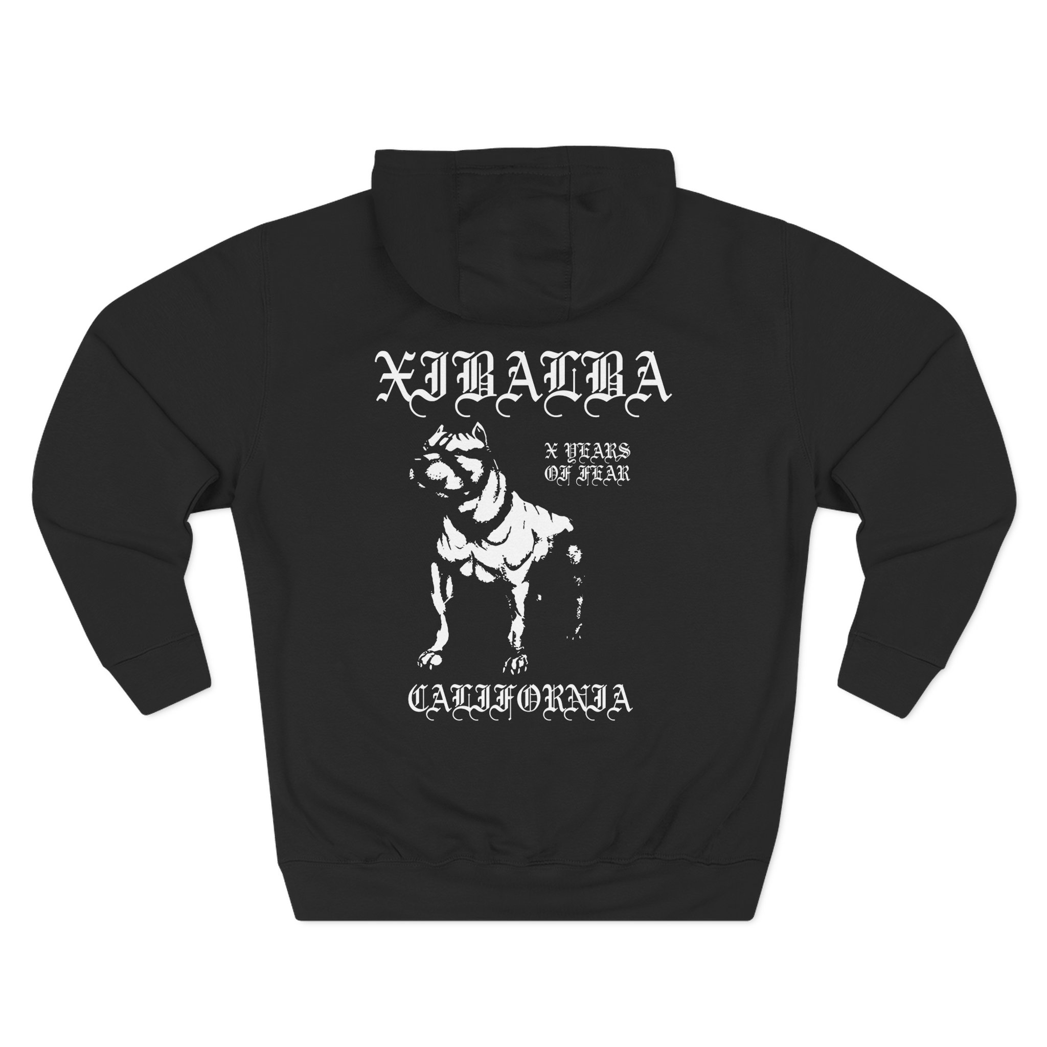 Xibalba Rude Dogs Three-Panel Fleece Hoodie