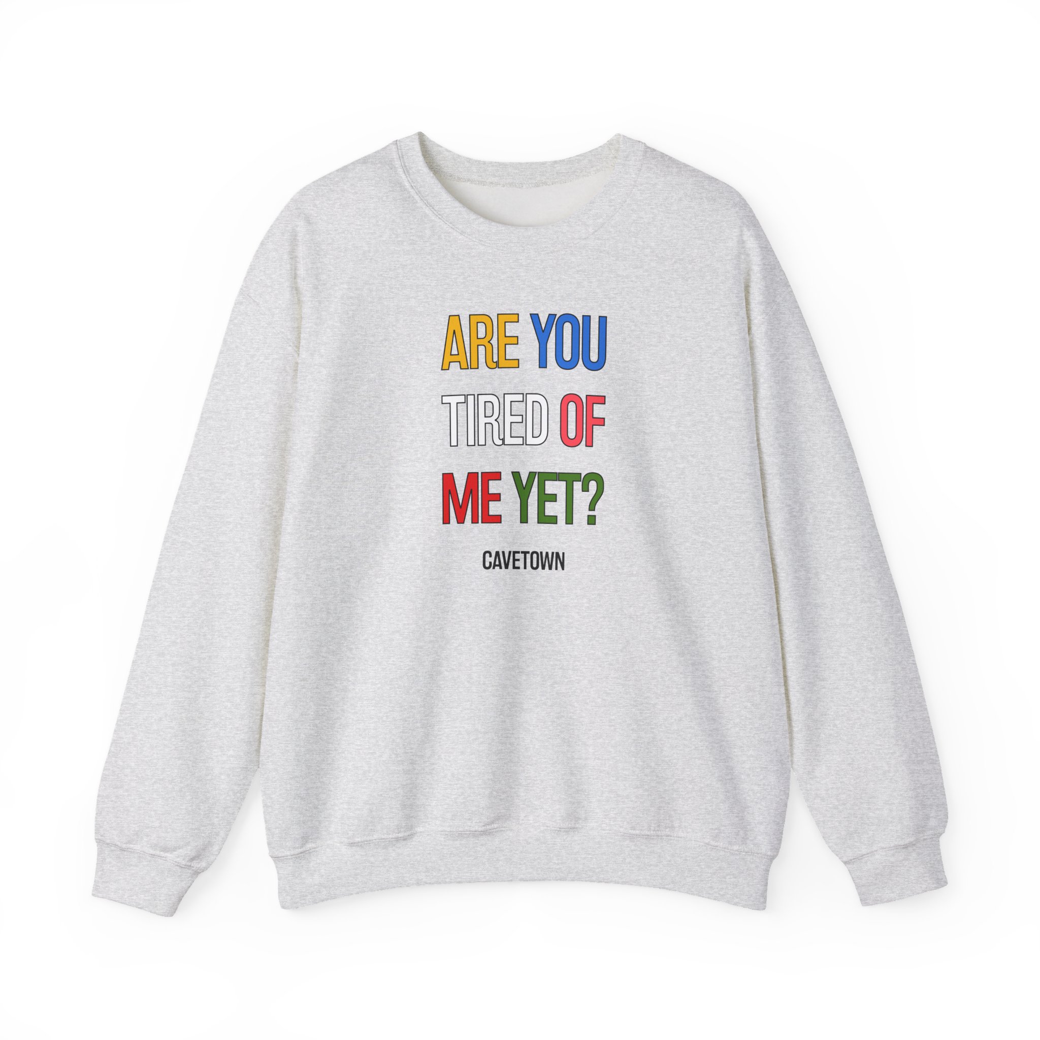 Cavetown Are You Tired of Me Yet Unisex Heavy Blendâ„¢ Crewneck Sweatshirt